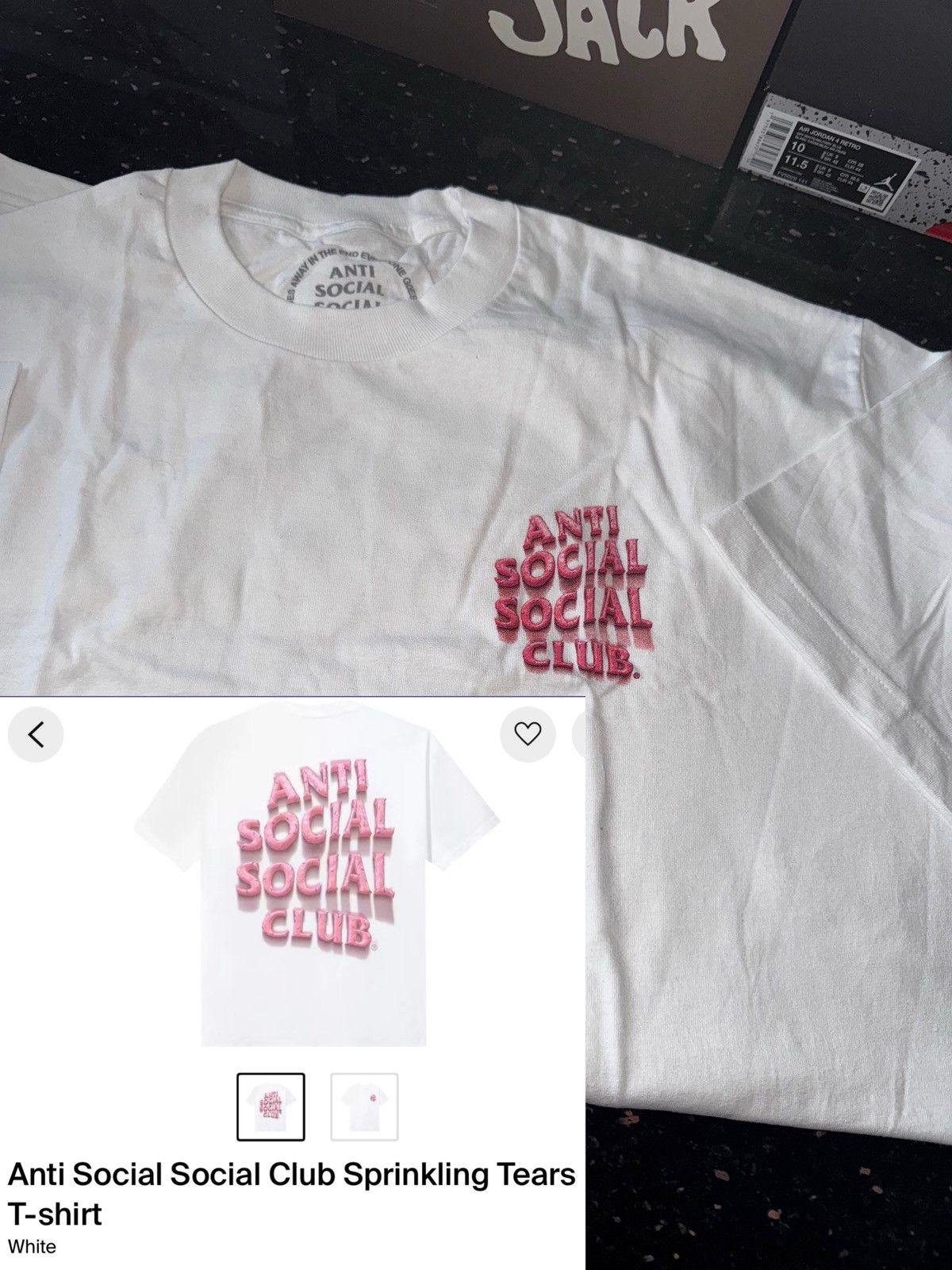 Anti Social Social Club Anti Social Social Club Size US XL / EU 56 / 4 - 1 Thumbnail