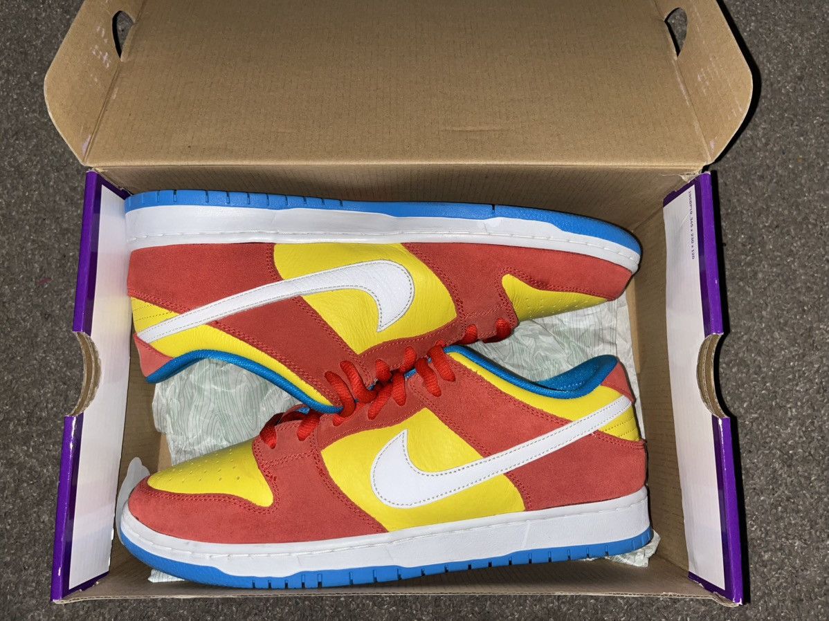 Nike Nike Dunk Low Pro SB “Bart Simpson” Size US 13 / EU 46 - 2 Thumbnail