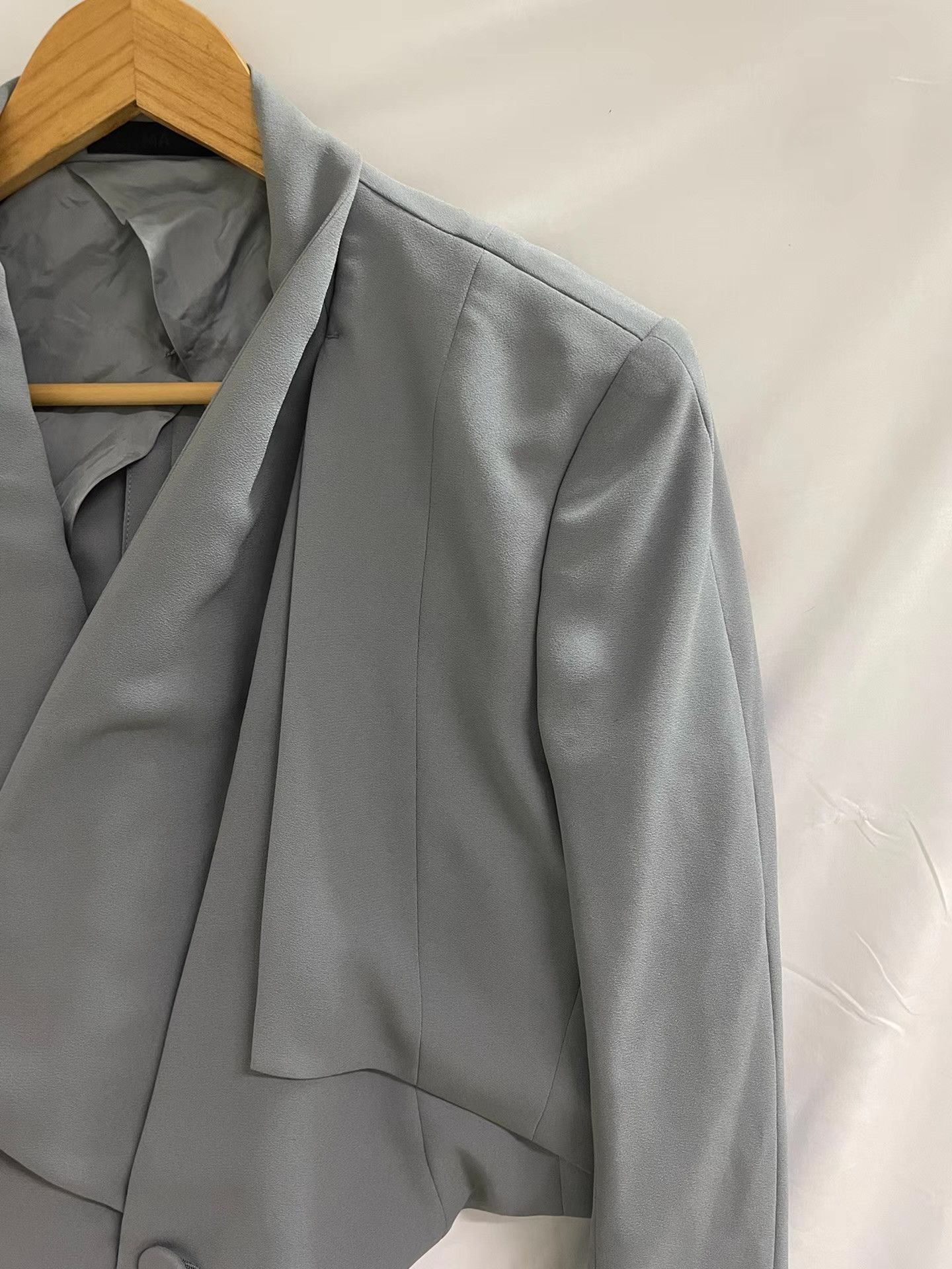Julius Julius Cropped Geometric Blazer Ｑ21 Size 48S - 6 Thumbnail