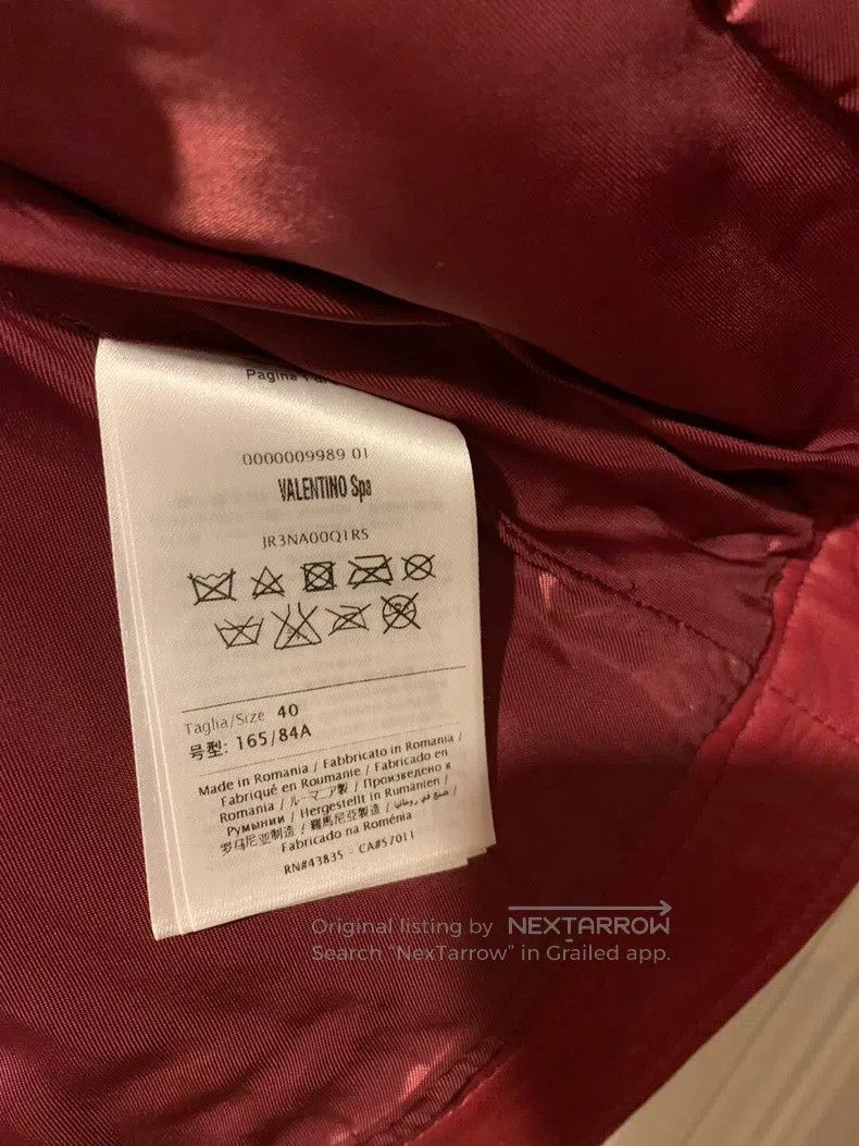 Valentino Valentino Little leather coat Size S / US 4 / IT 40 - 3 Thumbnail