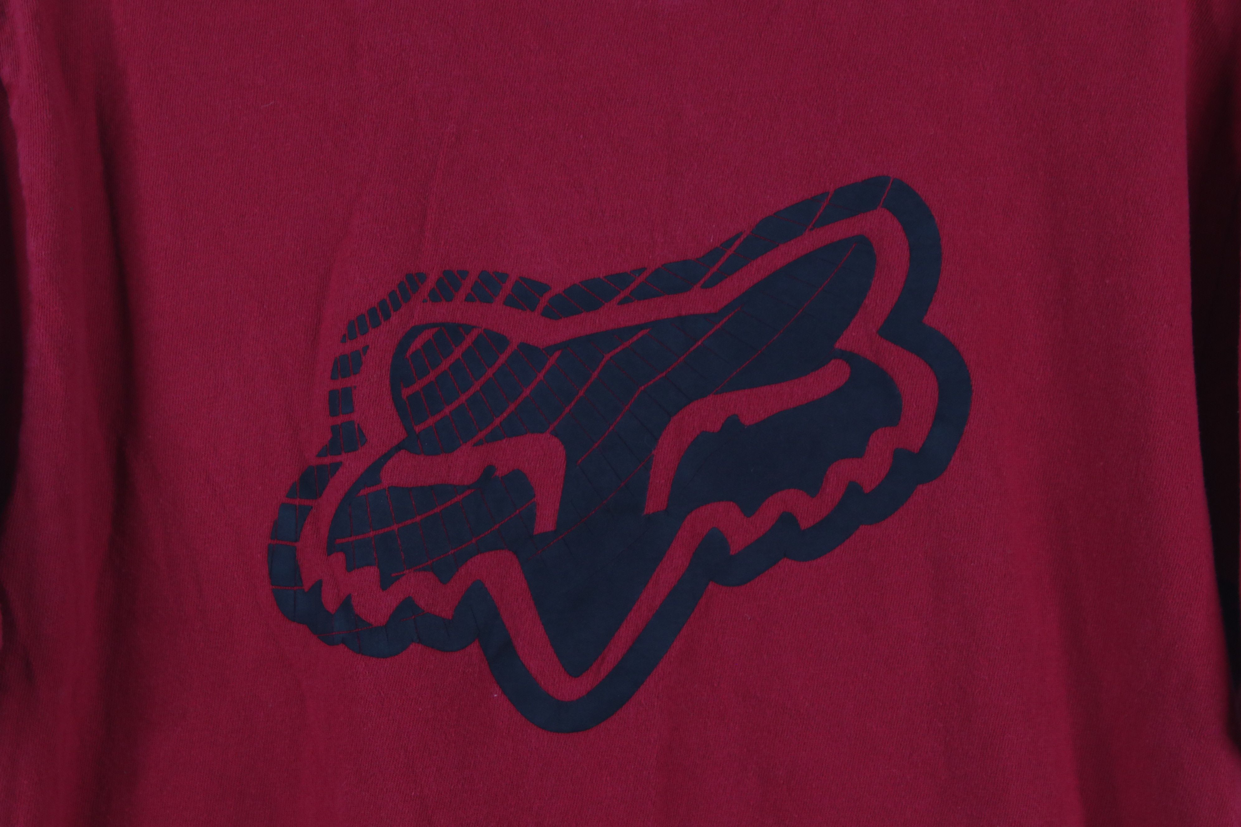 Fox Racing × Vintage Vintage Fox Racing Big Logo Short Sleeve T-Shirt Red Cotton Size US M / EU 48-50 / 2 - 4 Thumbnail