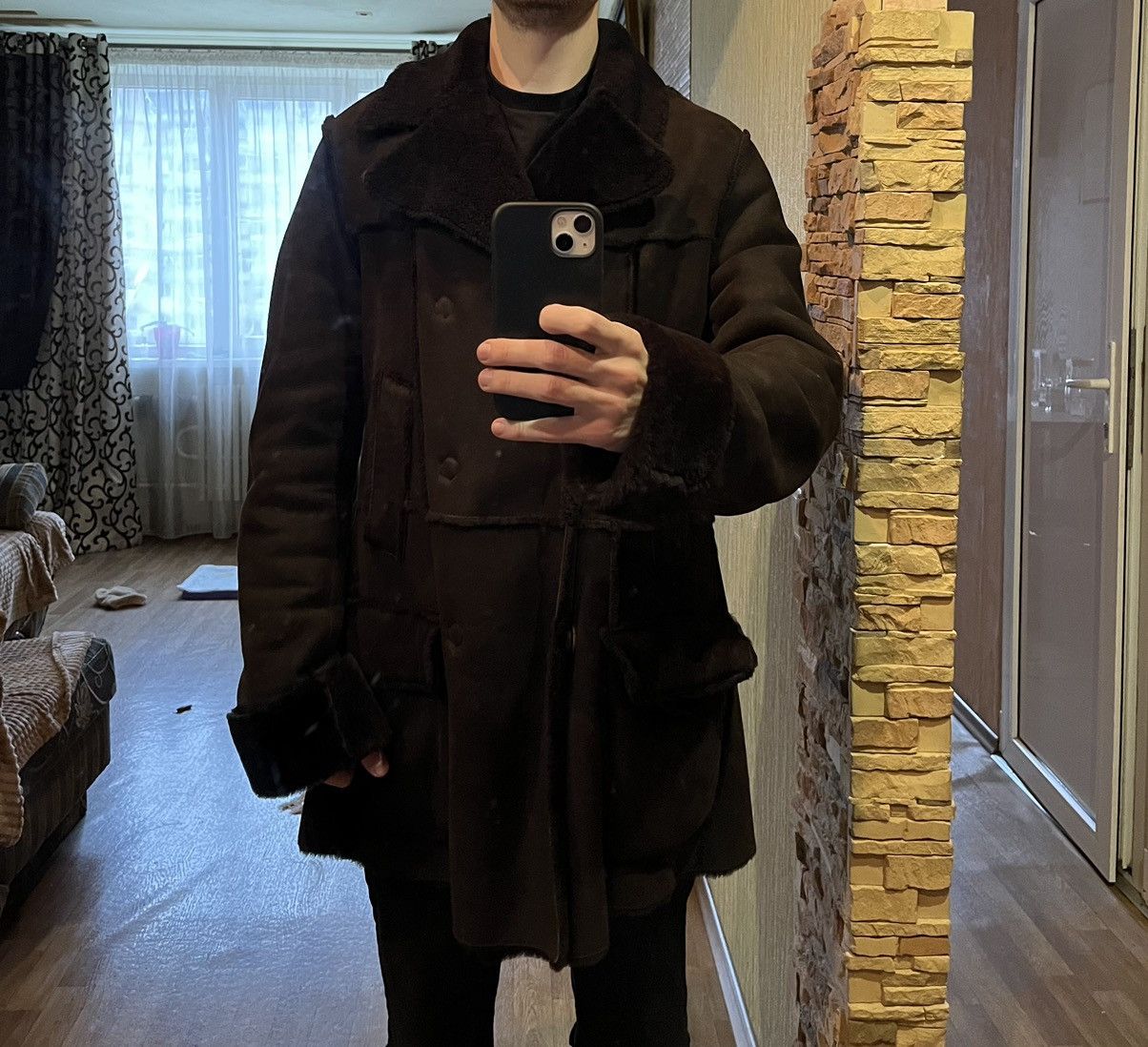 Dolce & Gabbana Dolce & Gabbana Shearling Coat Size US M / EU 48-50 / 2 - 10 Thumbnail