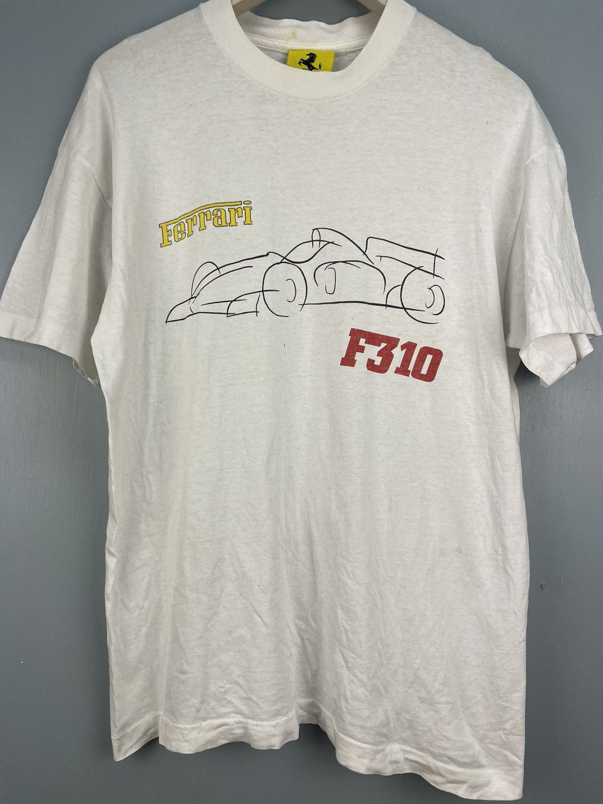 Ferrari Vintage 90s Ferrari F310 Formula 1 promo t shirt Size US M / EU 48-50 / 2 - 3 Thumbnail