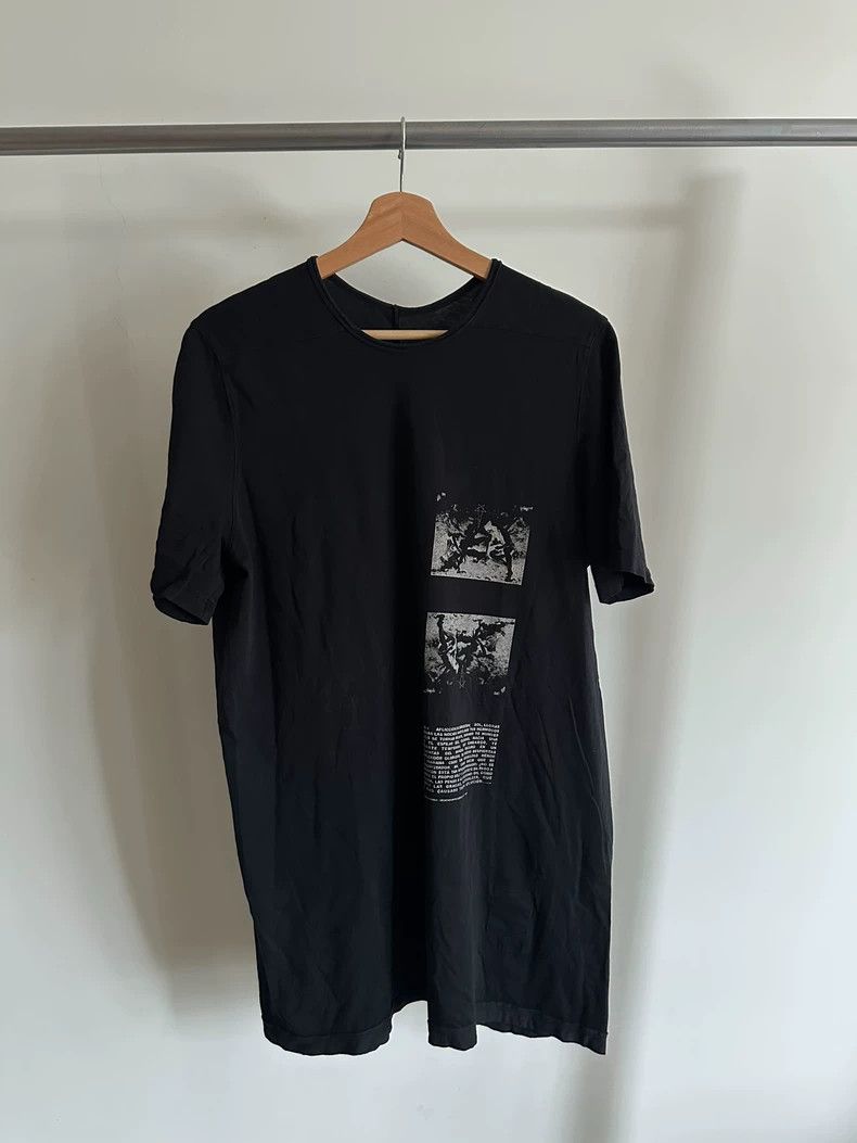 Rick Owens Rick Owens 20ss Three-piece printed text short sleeve Size US M / EU 48-50 / 2 - 1 Thumbnail