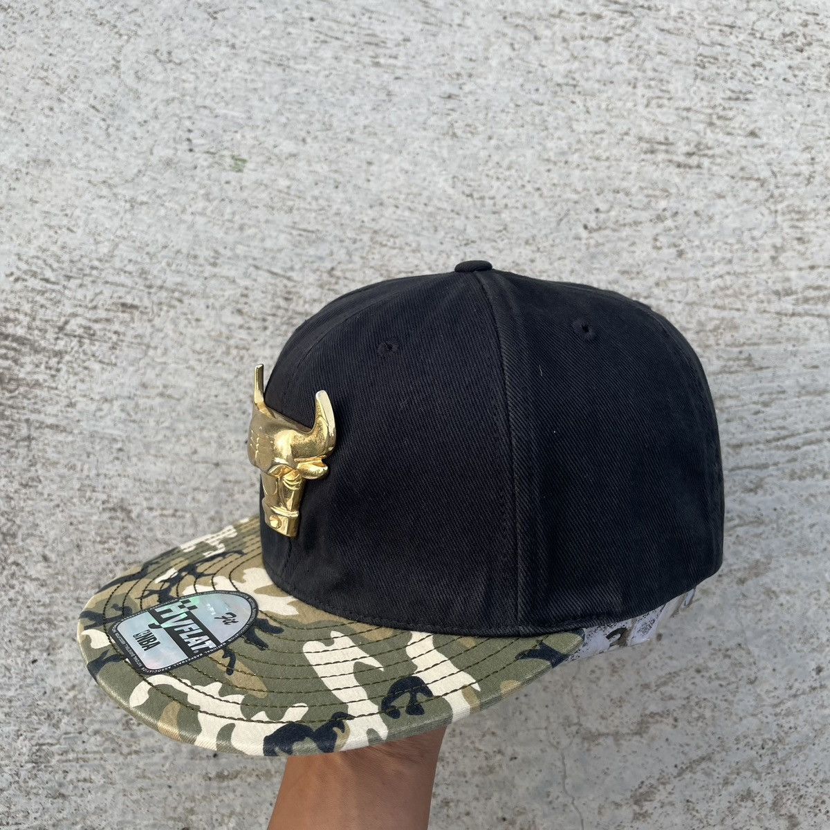 NBA 🔥SICK🔥 Chicago bulls hyflat hat Size ONE SIZE - 4 Thumbnail