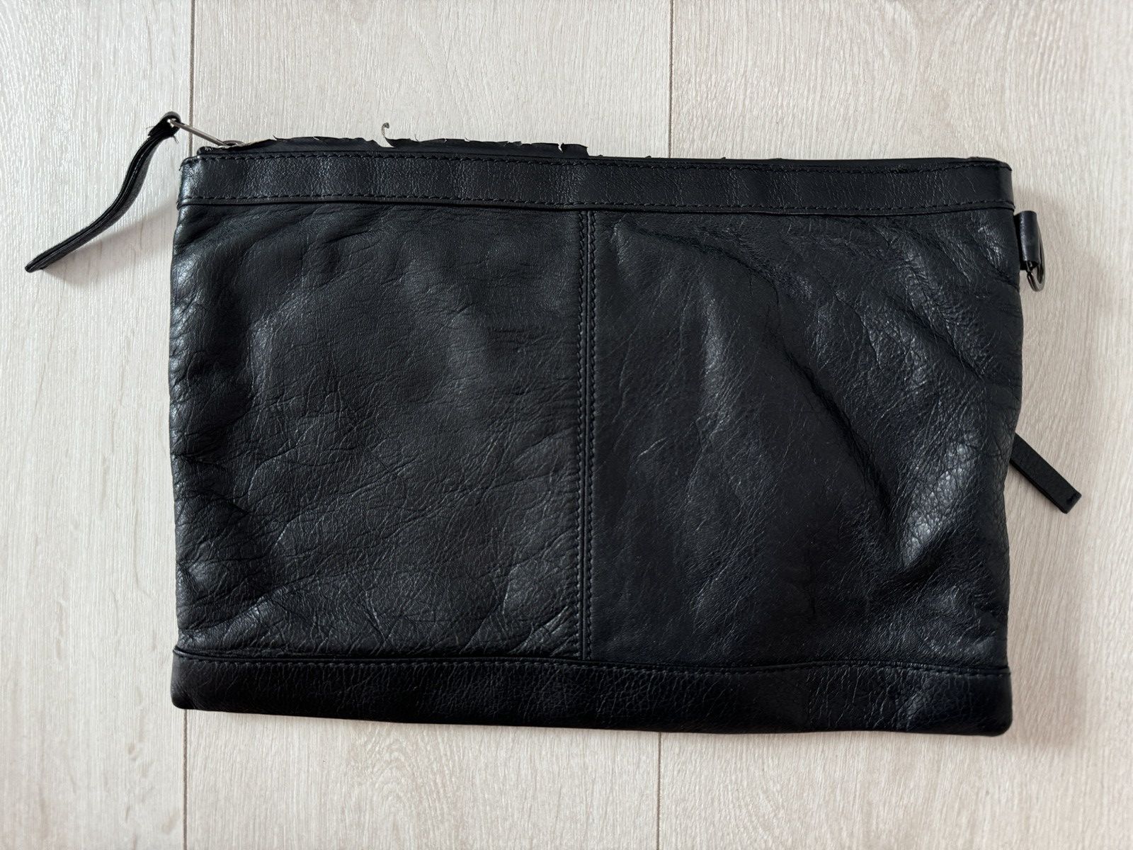 Balenciaga Leather Clutch