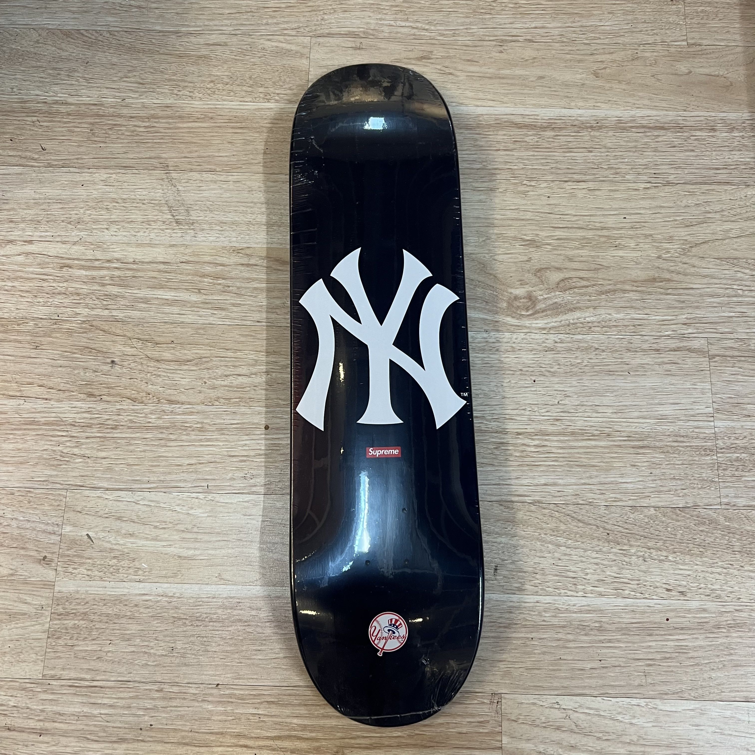 image of Supreme New York Yankees Skateboard Deck in Navy, Men's