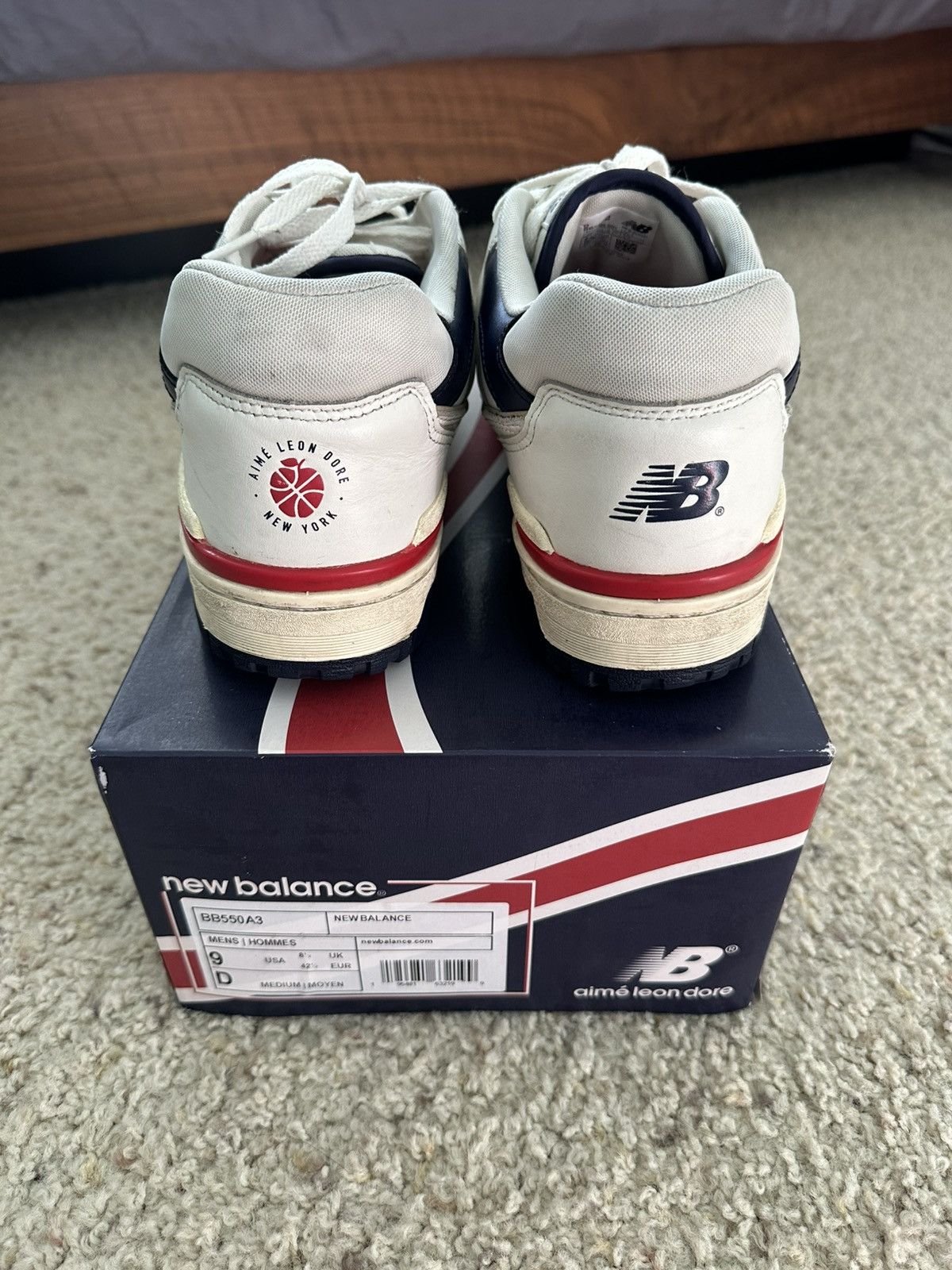Aime Leon Dore × New Balance Aime Leon Dore New Balance 550 Size US 9 / EU 42 - 3 Thumbnail