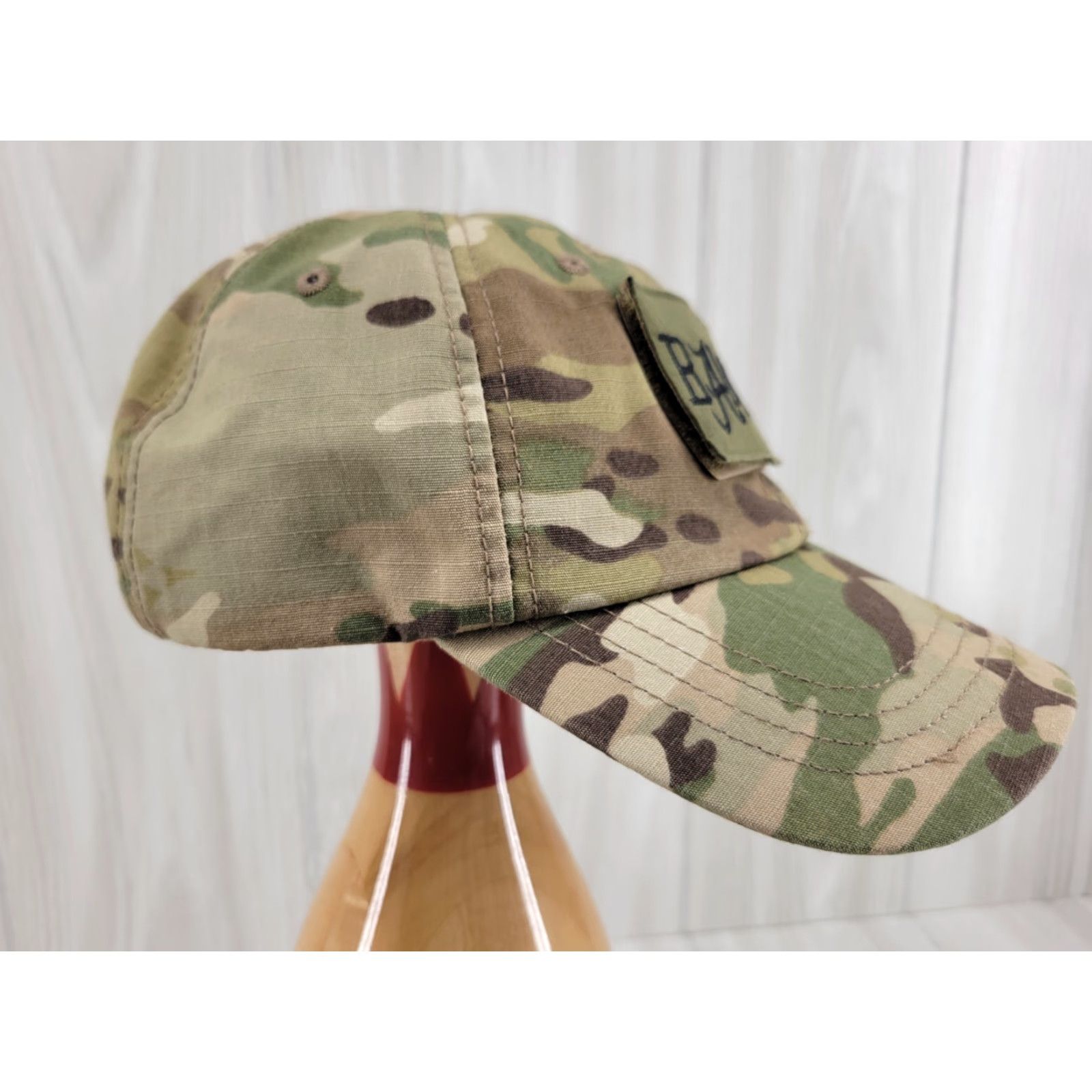 Bally Condor Ball Cap Hat Adjustable Camo Bama Patch Multiflag Cap Mens Twill Cotton Baseball Hat Size ONE SIZE - 4 Thumbnail