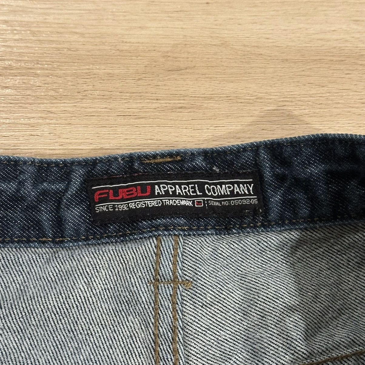 Fubu Vintage 2000s FUBU Jeans Women's Side Piping Baggy Denim Size 30" / US 8 / IT 44 - 7 Thumbnail