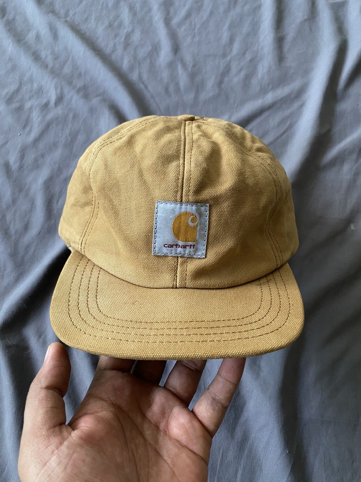 Carhartt × Vintage 90s Carhartt Earflap Duck Canvas Cap Size 38 - 1 Thumbnail