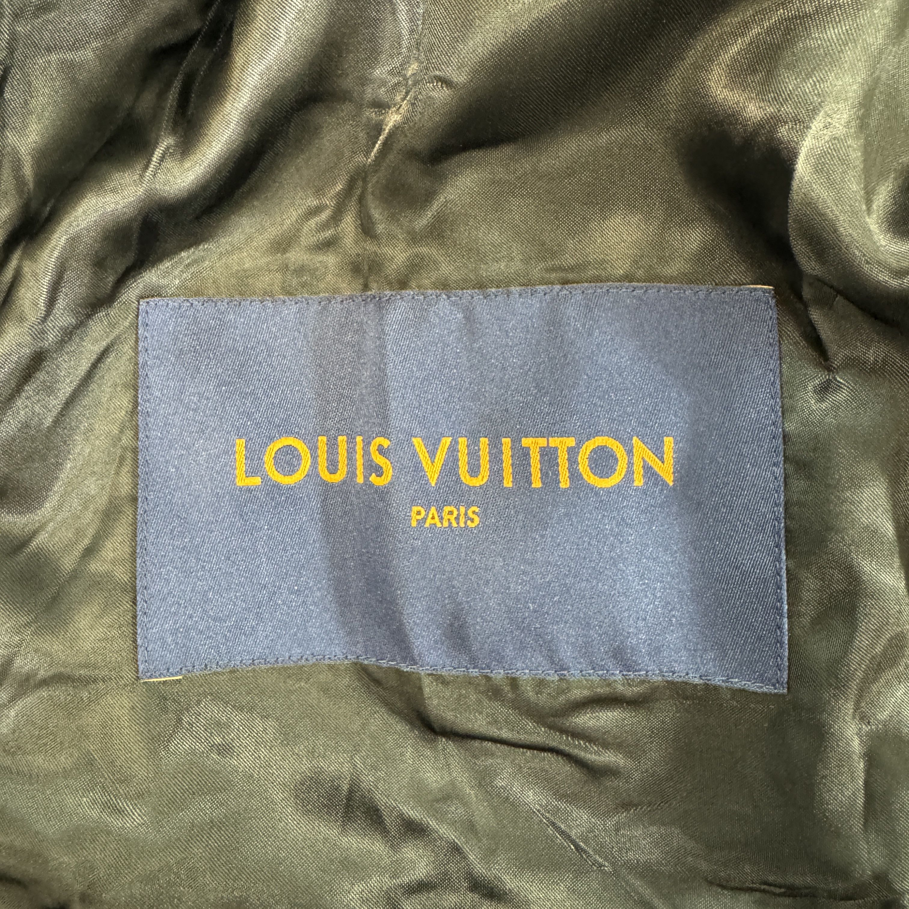 Louis Vuitton Louis Vuitton 1AA7EM Monogram Embosed Jacket Black RRP £3900 Size US S / EU 44-46 / 1 - 11 Thumbnail