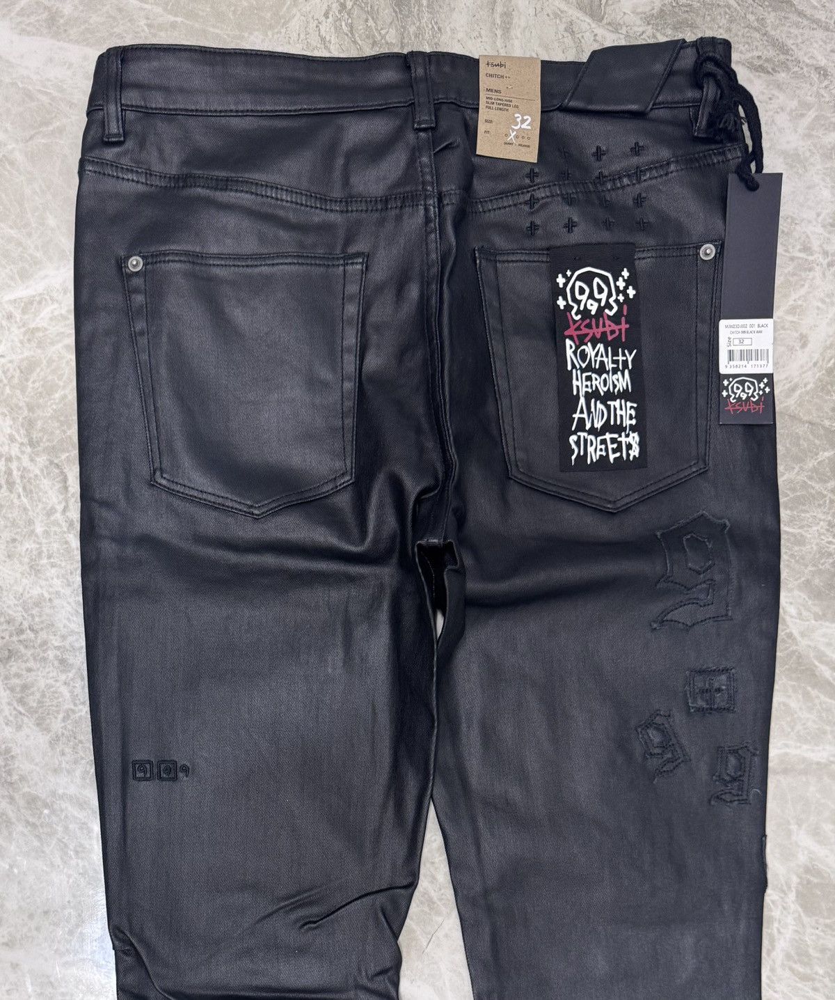 999 Club × Ksubi Chitch 999 Black Wax Size US 32 / EU 48 - 2 Thumbnail
