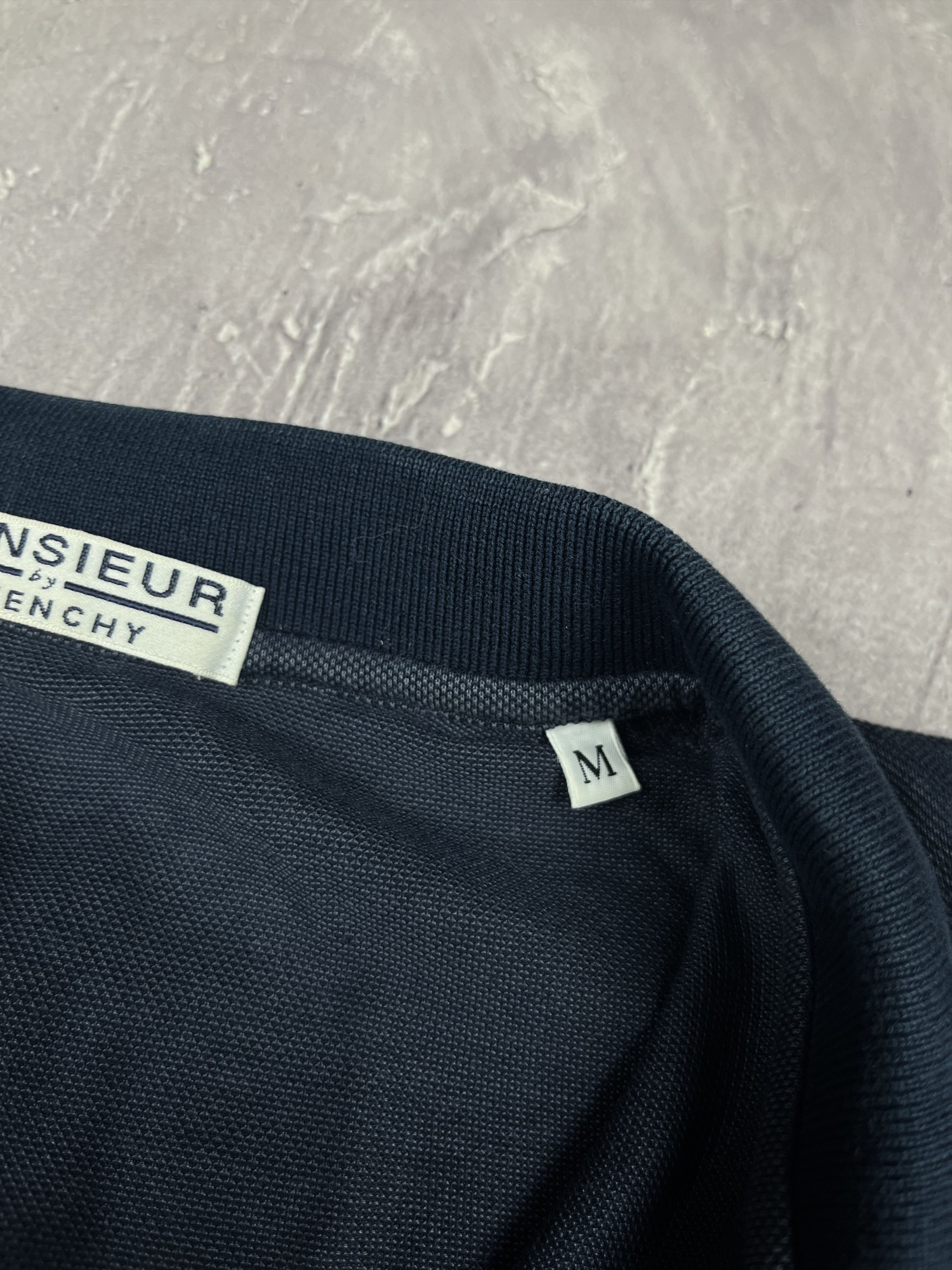 Givenchy Monsieur by Givenchy Vintage Pocket Polo Shirt Blue Size US M / EU 48-50 / 2 - 8 Thumbnail