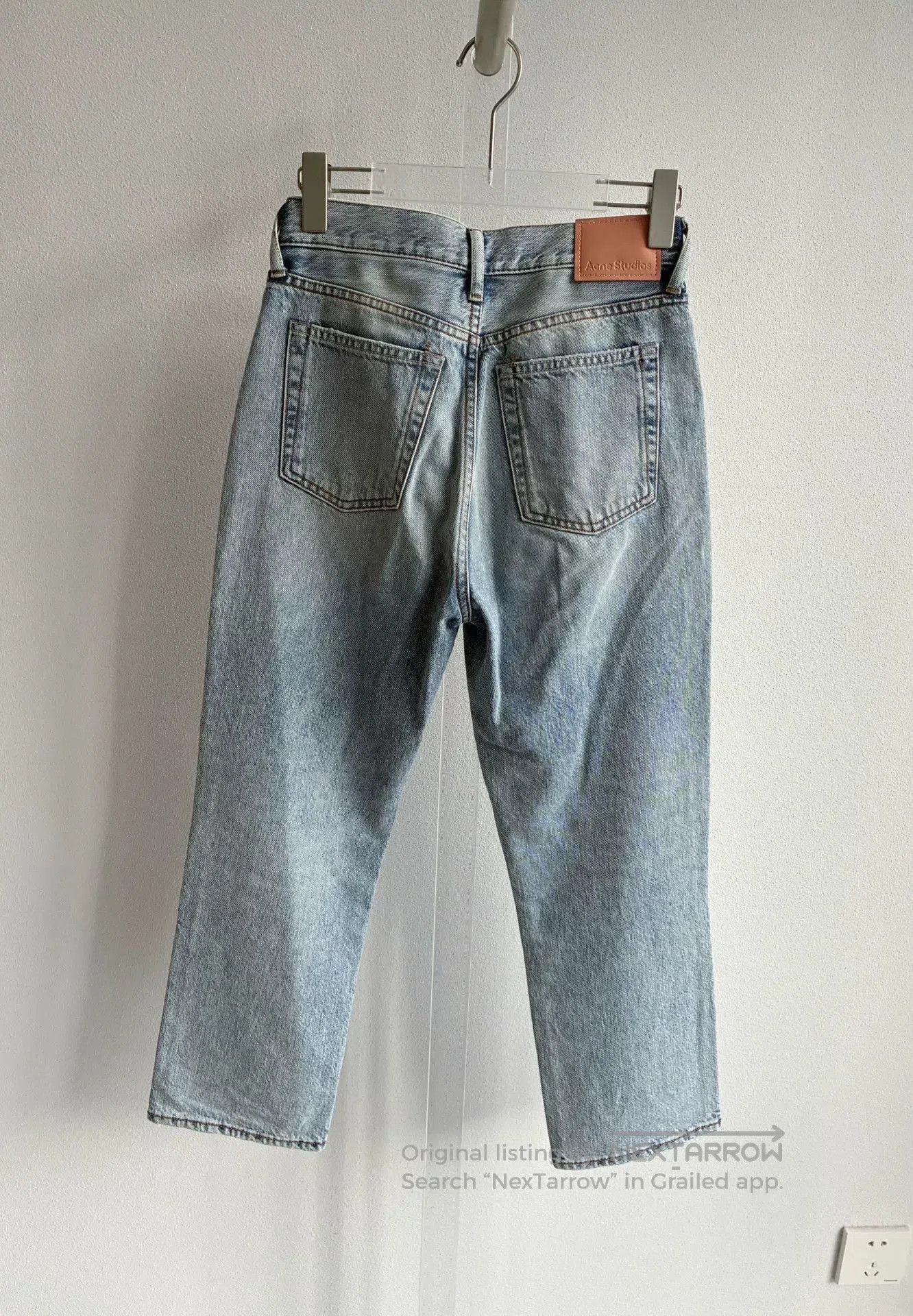 Acne Studios Acne Studios Light Blue Washed Jeans. Size 26" / US 2 / IT 38 - 2 Thumbnail