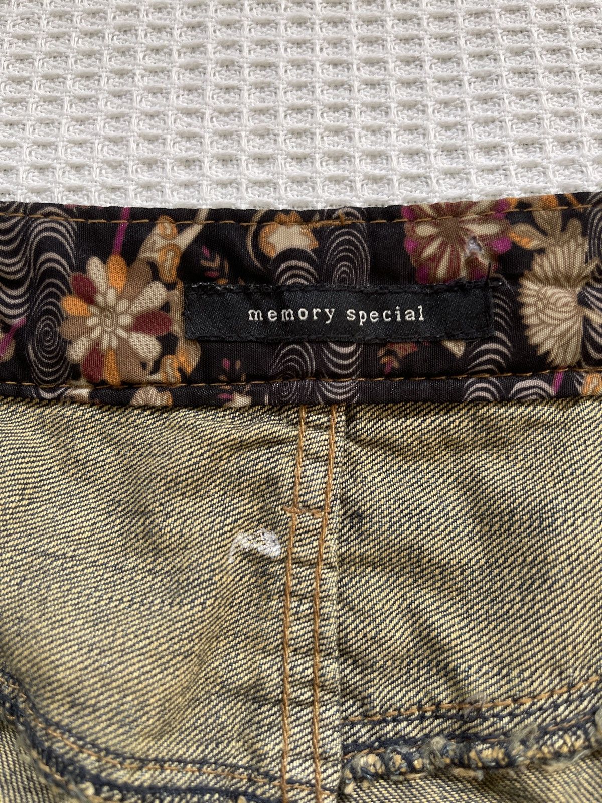 Karakuri Tamashii Rare🔥Japanese Memory Special Embroidery Sukajan Jeans Size US 34 / EU 50 - 11 Thumbnail