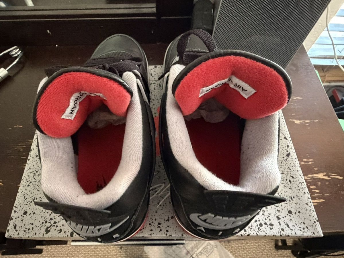 Jordan Brand Air Jordan Bred 4 Reimagined Size 10.5 Size US 10.5 / EU 43-44 - 5 Thumbnail