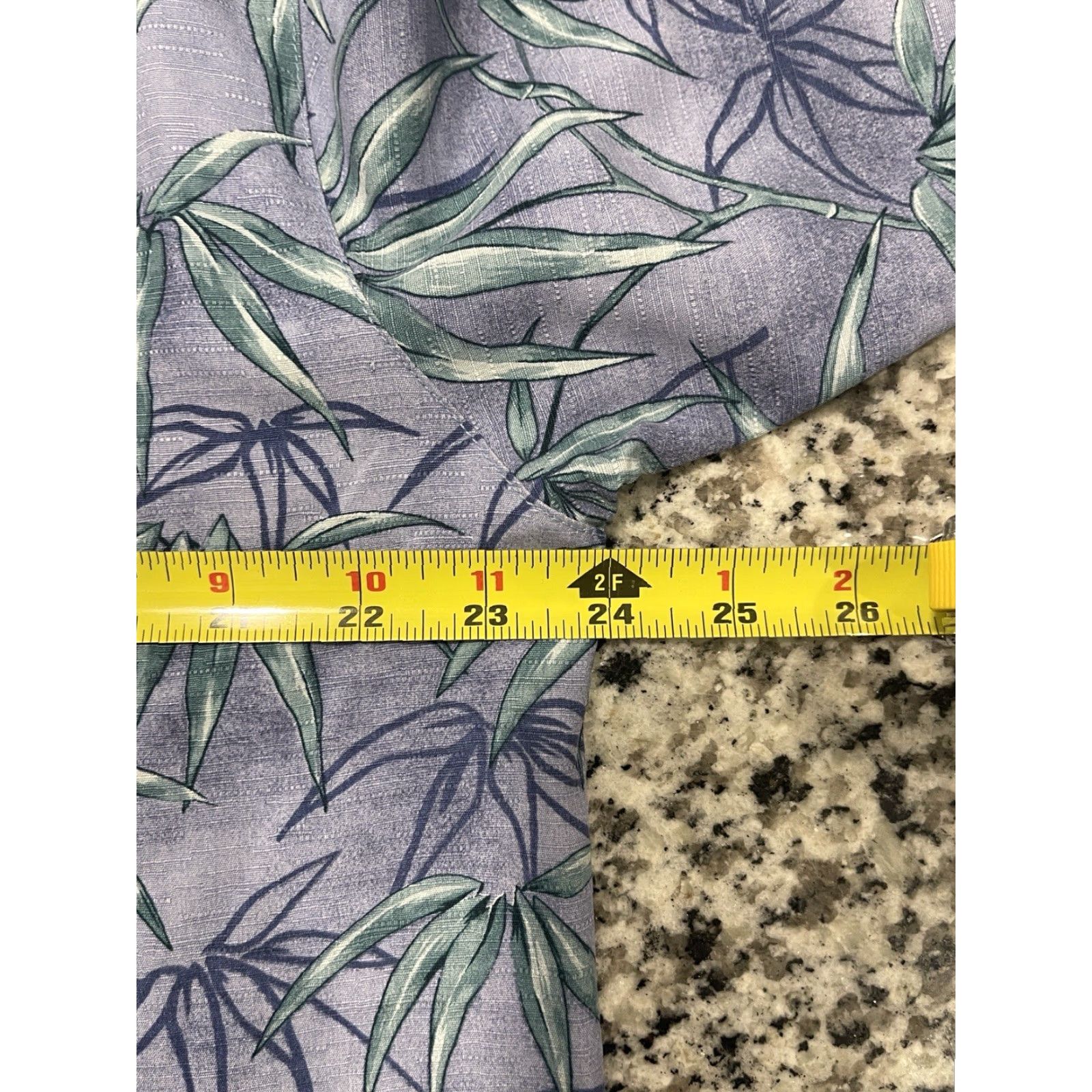 Tommy Bahama Tommy Bahama Silk Button-Up Shirt M Multicolor Bamboo Tree Print Tropical Print Short Sleeve Collared Button-Up Point Collar Hawaiian Men Size US M / EU 48-50 / 2 - 3 Thumbnail