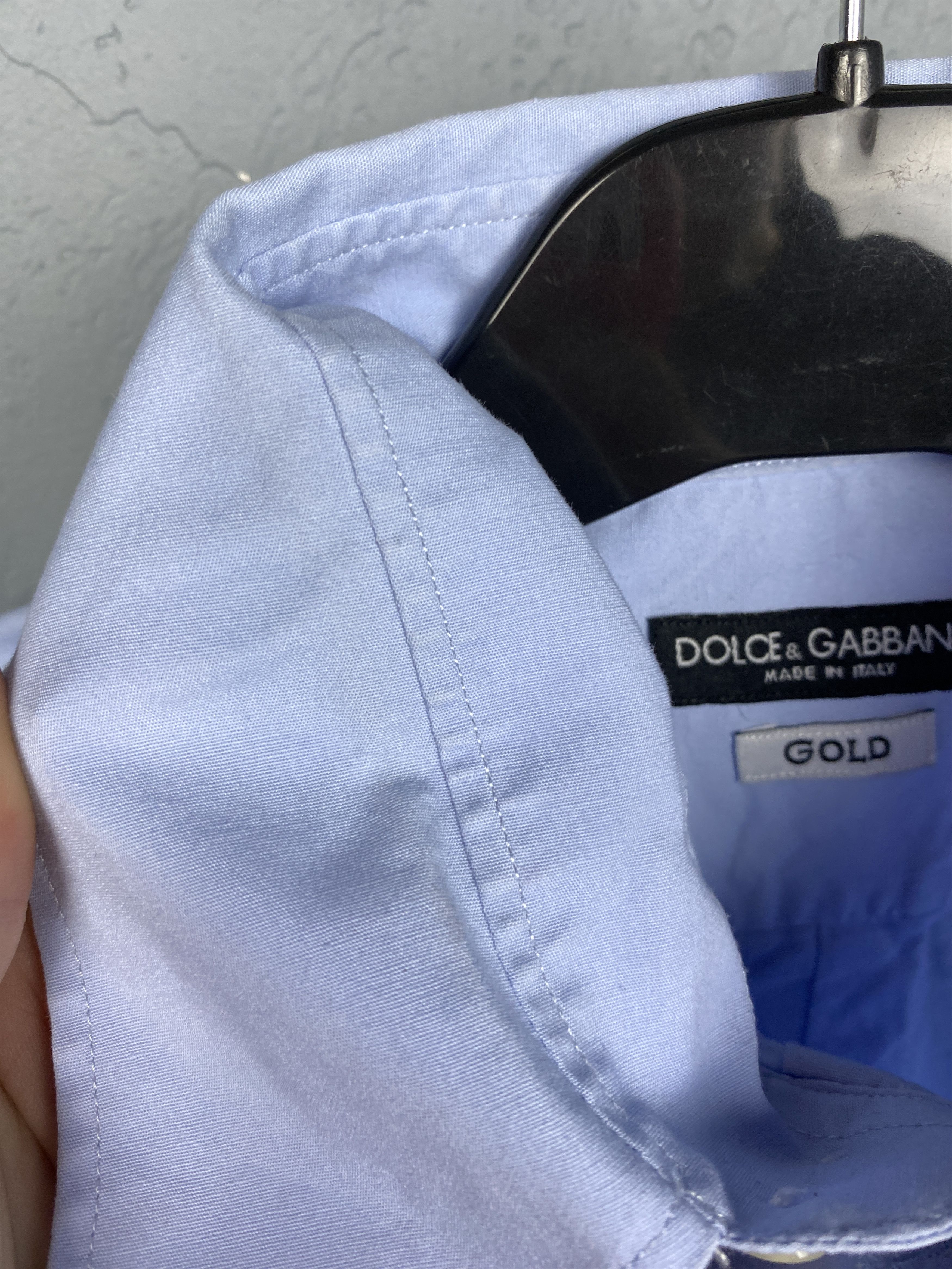 Dolce & Gabbana Dolce & Gabbana Vintage Mens Long Sleeve Shirt Size US M / EU 48-50 / 2 - 7 Thumbnail
