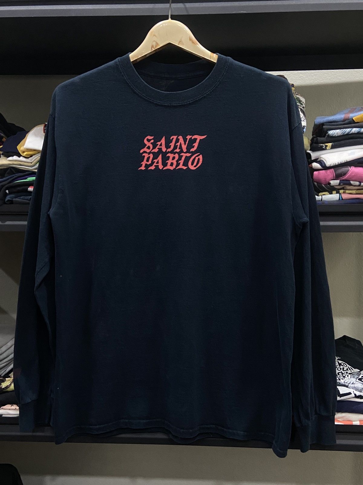 Designer × Kanye West Y2K 00s Kanye West SAINT PABLO Tour Tshirt Size US M / EU 48-50 / 2 - 2 Thumbnail