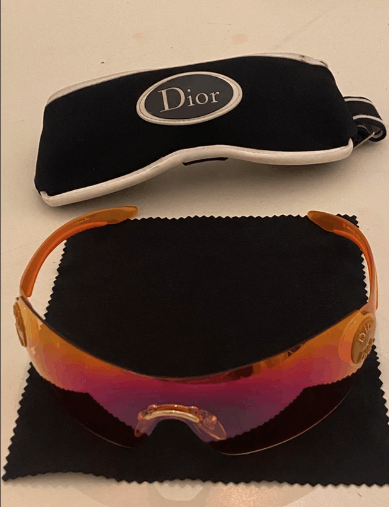 Dior Dior Sunglasses Schlak 2 Ski Pop Bike Vintage Size ONE SIZE - 8 Thumbnail