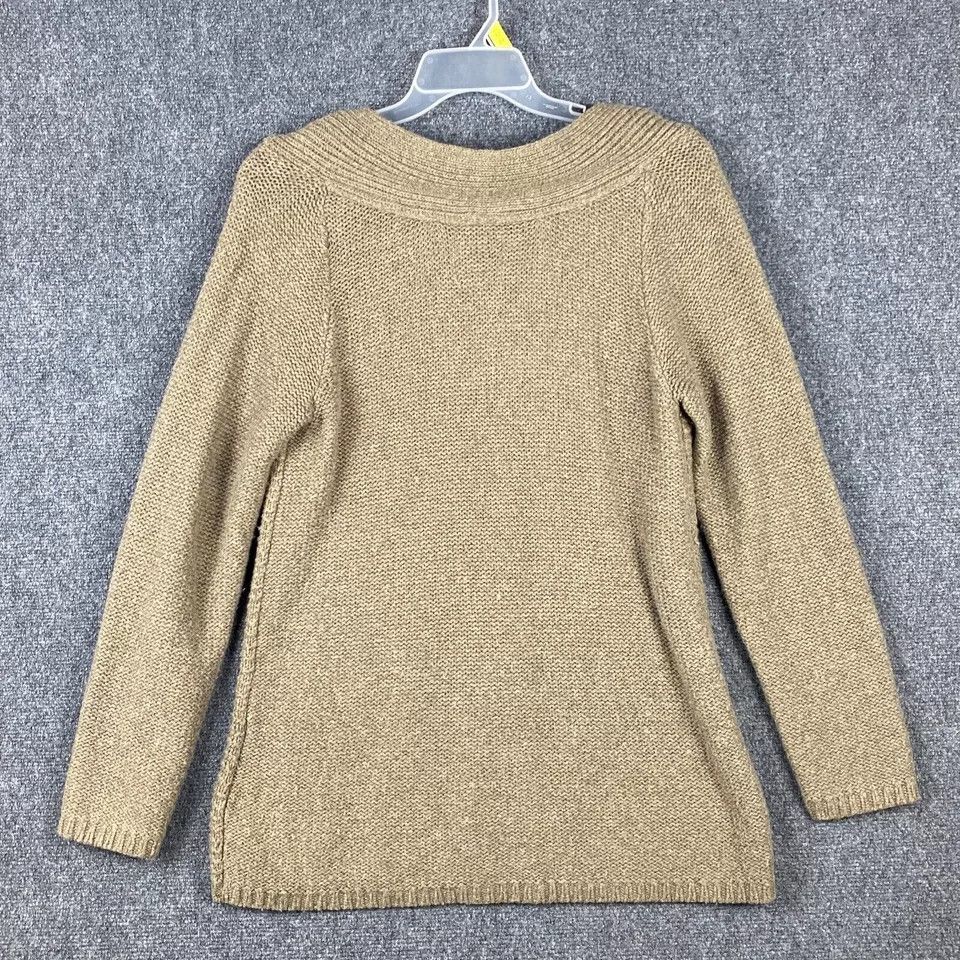 Old Navy Old navy Sweater Women's Pullover Knitted Tan Lambs L Size L / US 10 / IT 46 - 7 Thumbnail