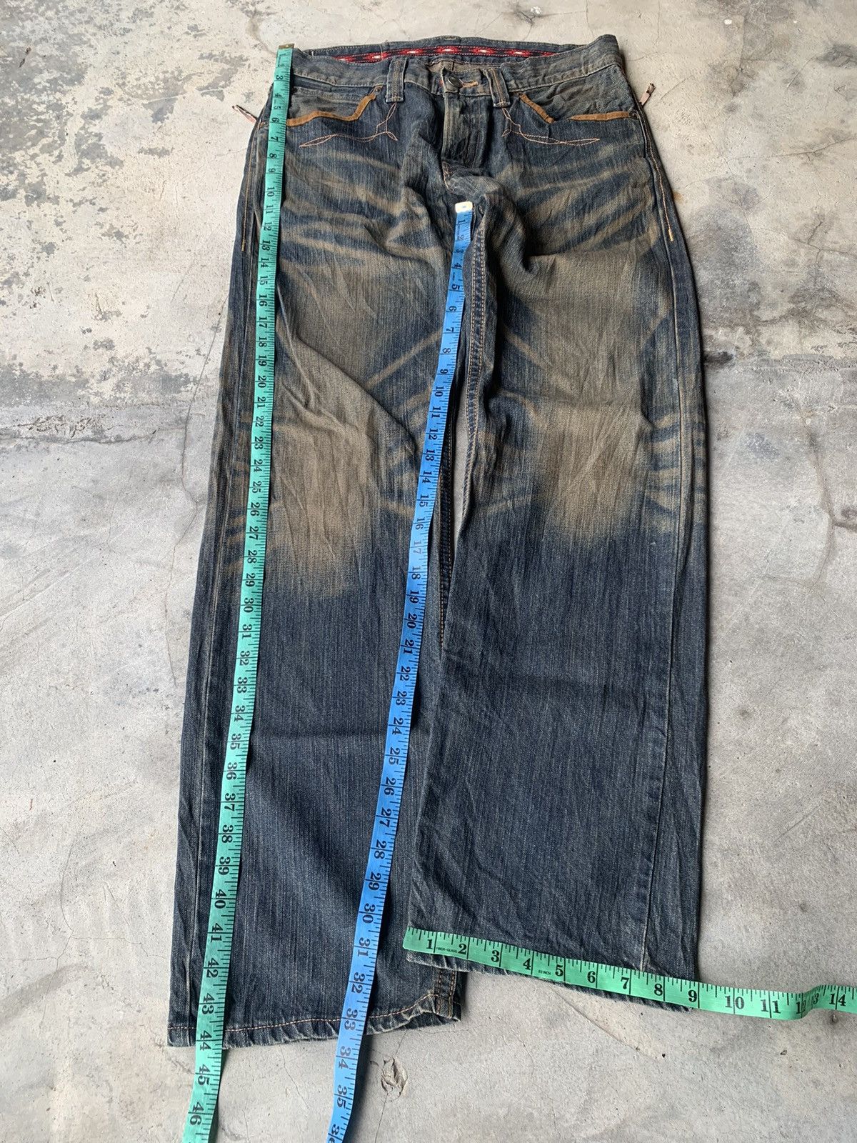 Edwin Edwin exclusive vintage muddy wash denim. Size US 34 / EU 50 - 3 Thumbnail