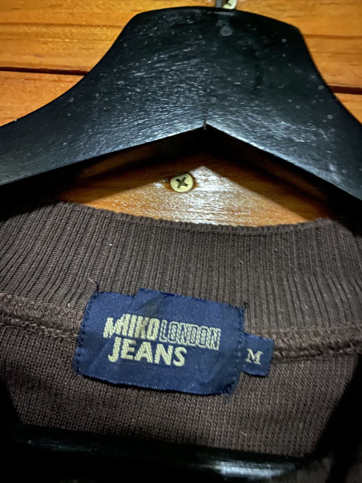 Michiko Koshino London Vintage Michiko London Jeans Brown Sweatshirt 90s Streetwear Size US M / EU 48-50 / 2 - 6 Thumbnail