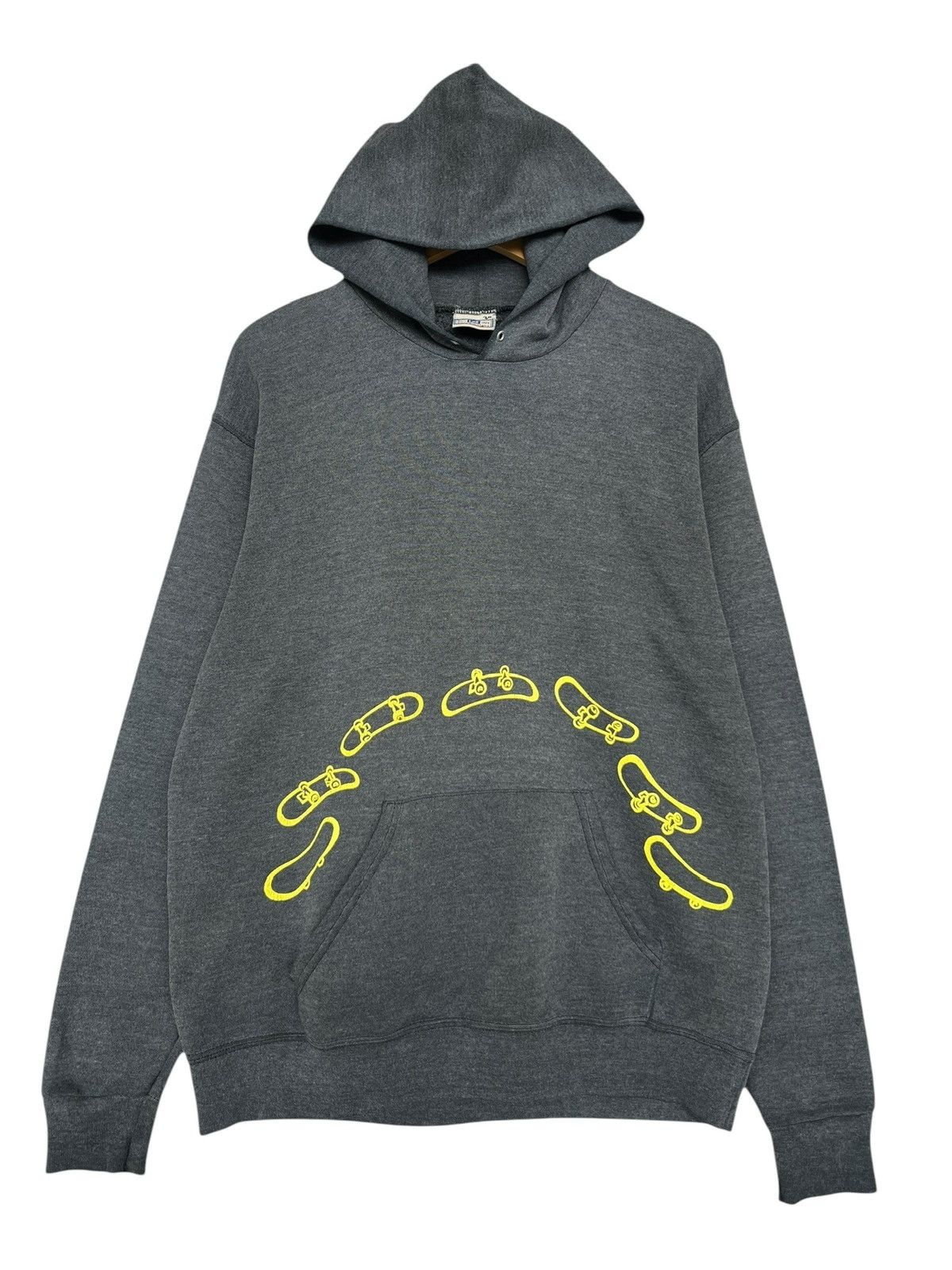 Vintage Vintage 90s Rotatarago Skate Hoodie Size US M / EU 48-50 / 2 - 3 Thumbnail