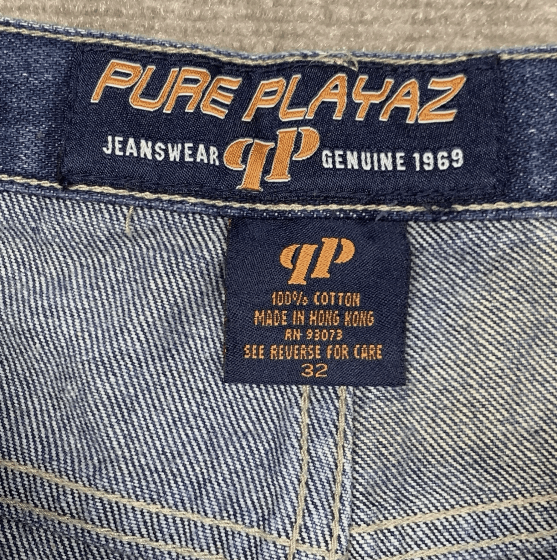 Other Pure Playaz Carpenter Jeans Mens 31X33 Blue Denim Vintage Size US 31 - 6 Thumbnail