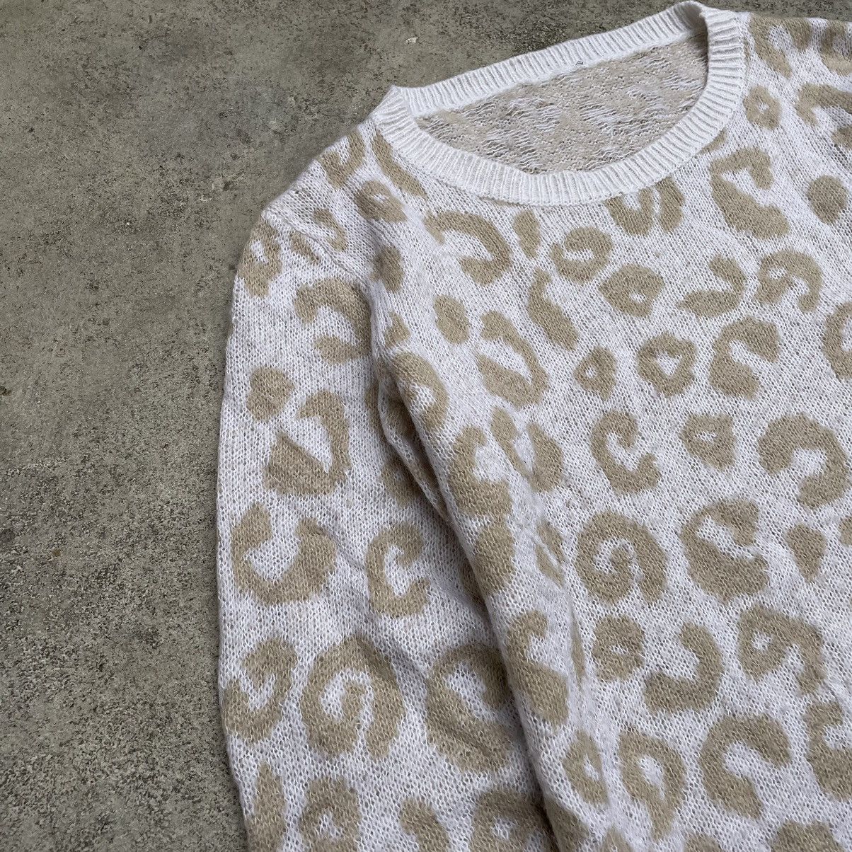 Vintage Y2K ABSTRACT MOHAIR SWEATER Knitted Buymypiece 90s