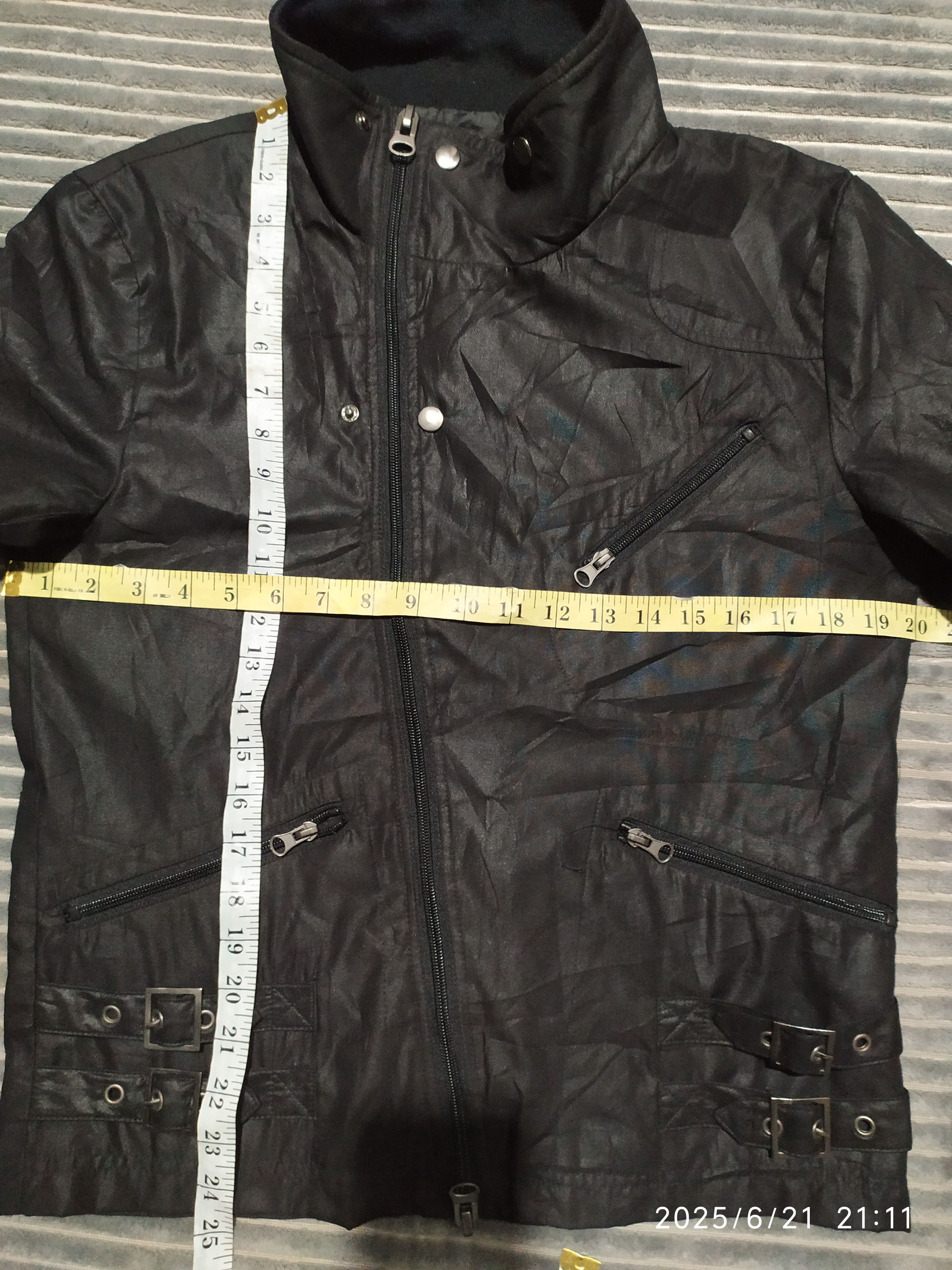 If Six Was Nine × Japanese Brand × Le Grande Bleu (L.G.B.) Japanese Black Punk Rider Jacket Size US M / EU 48-50 / 2 - 9 Thumbnail