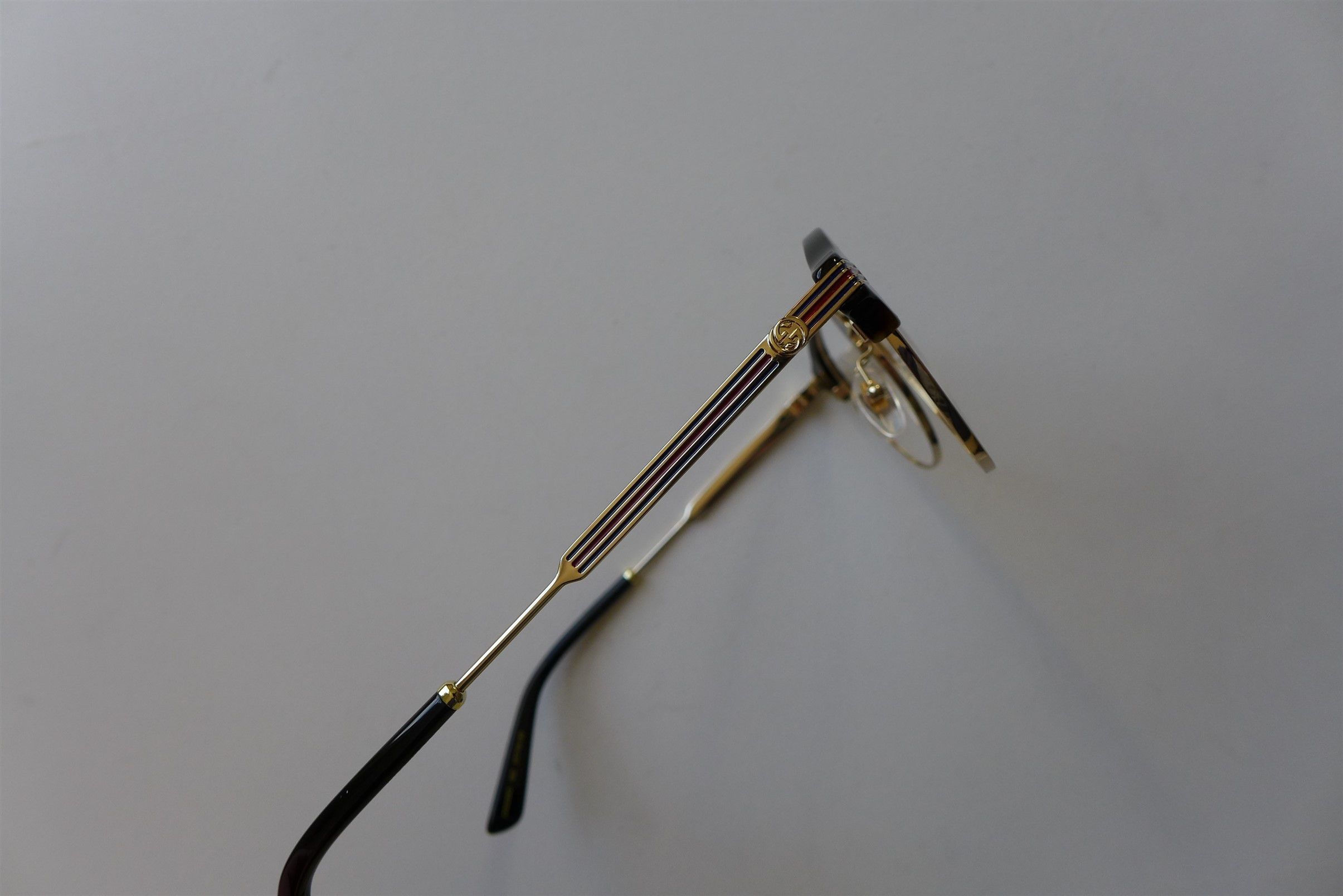 Gucci Gucci GG02890 Optical Glasses - Gold Metal & Havana Acetate. Size ONE SIZE - 10 Thumbnail