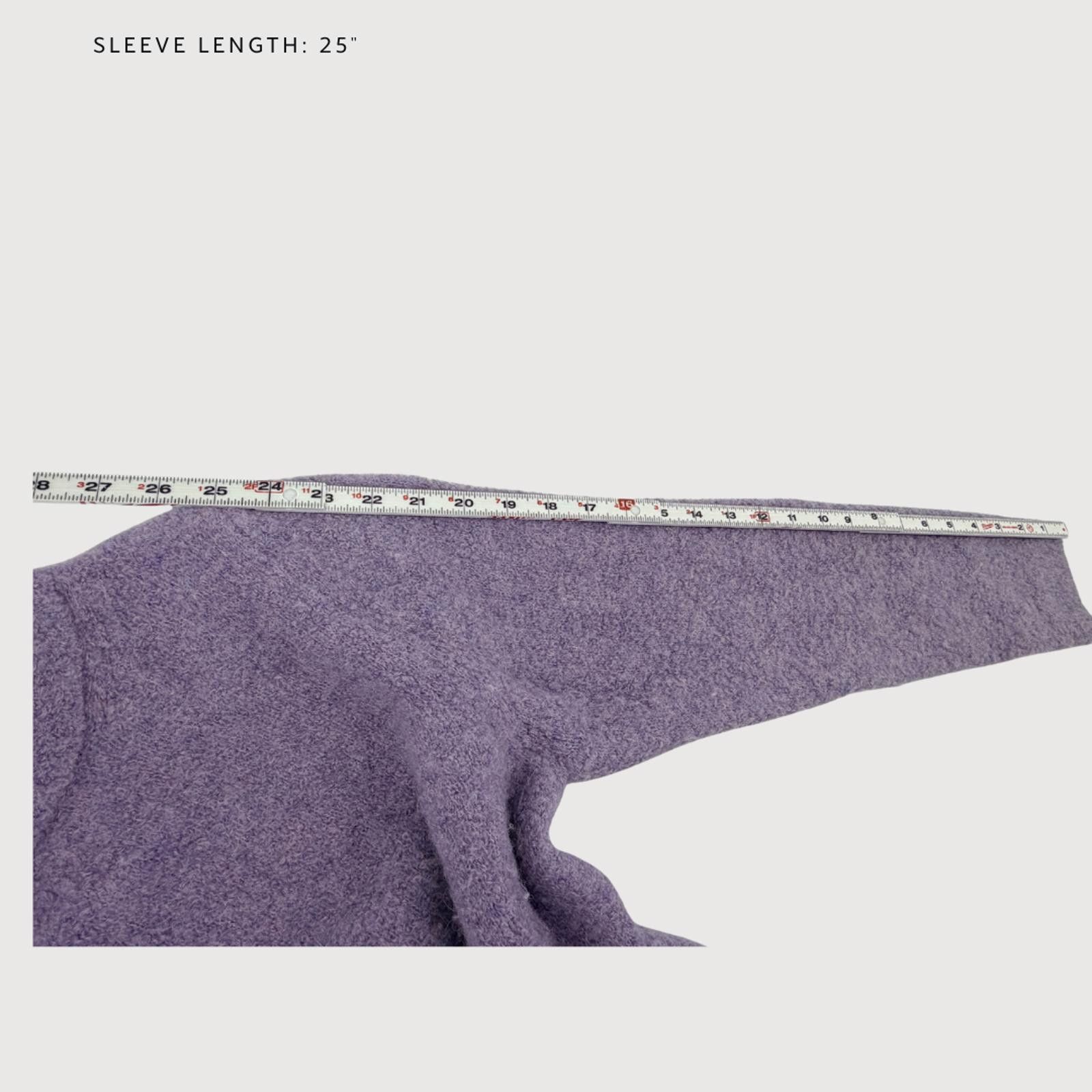 Other & Other Stories Alpaca Sweater Boxy Knit Lavender S Size S / US 4 / IT 40 - 8 Thumbnail