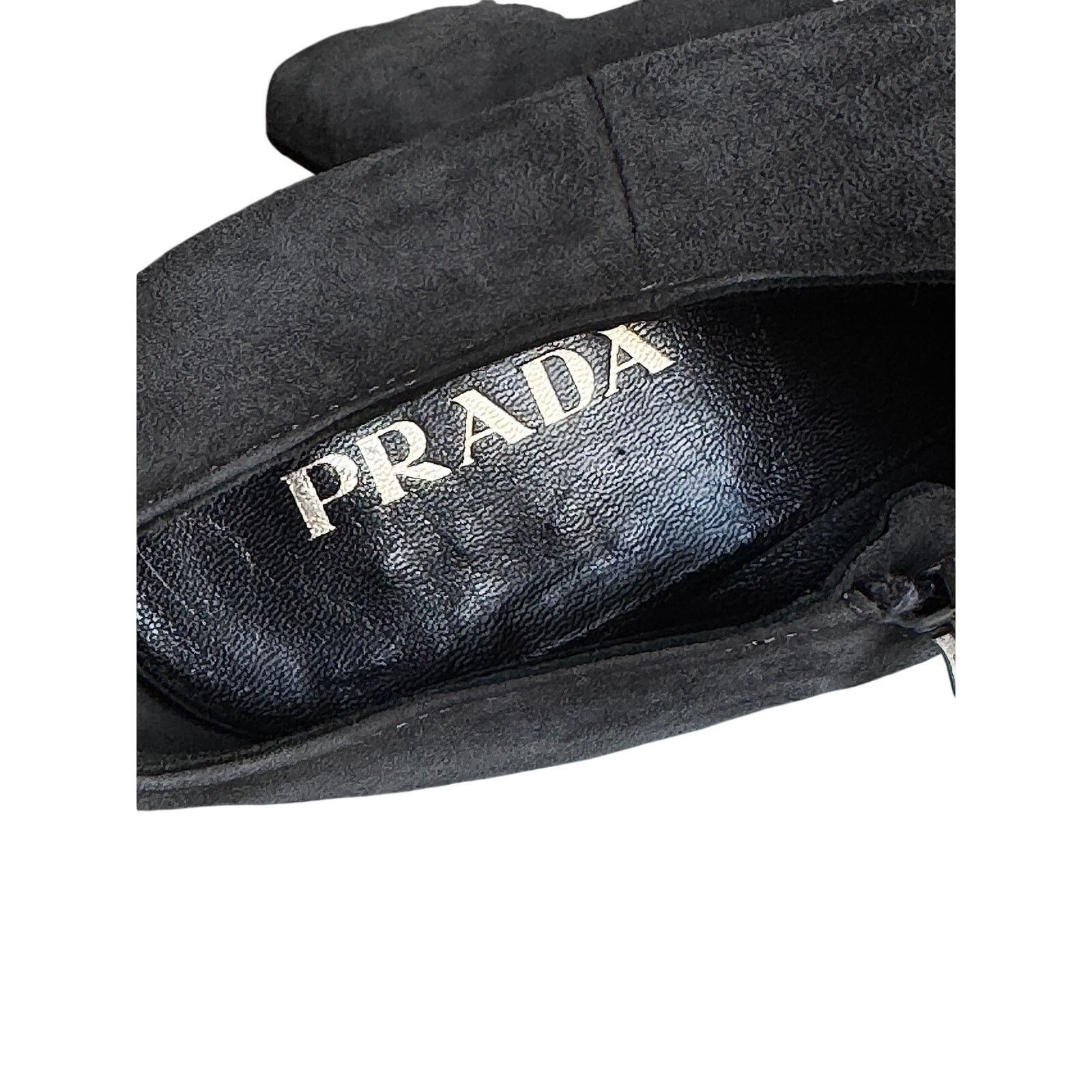 Prada Prada Calzature Donna Camoscio Suede Mule/Slides Size US 8.5 / IT 38.5 - 4 Thumbnail