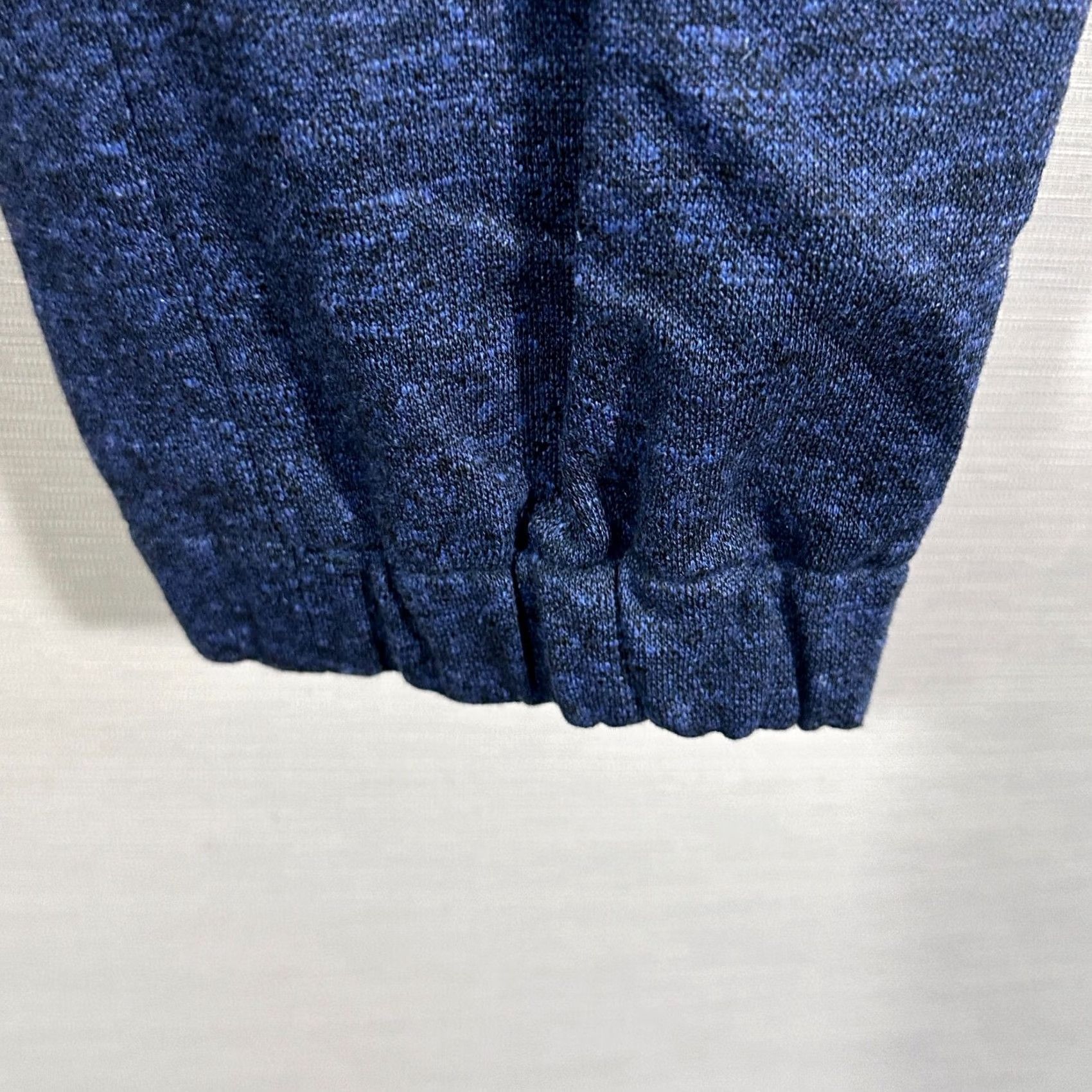 Vintage Joshua Gold Mens Joggers Blue Cotton Linen Pockets Elastic Cuffs Zip Custom Clothier 32 Inseam Tapered Activewear Casual Travel Lights Size US 32 / EU 48 - 4 Thumbnail