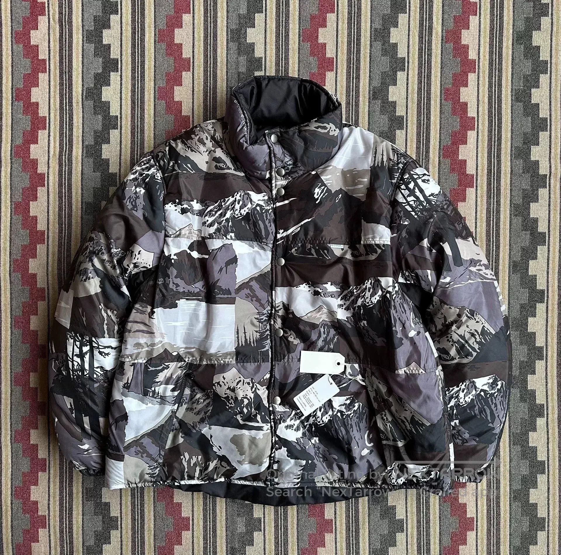 NOMA t.d noma t.d. landscape stuffed jacket black gray. Size US M / EU 48-50 / 2 - 2 Thumbnail