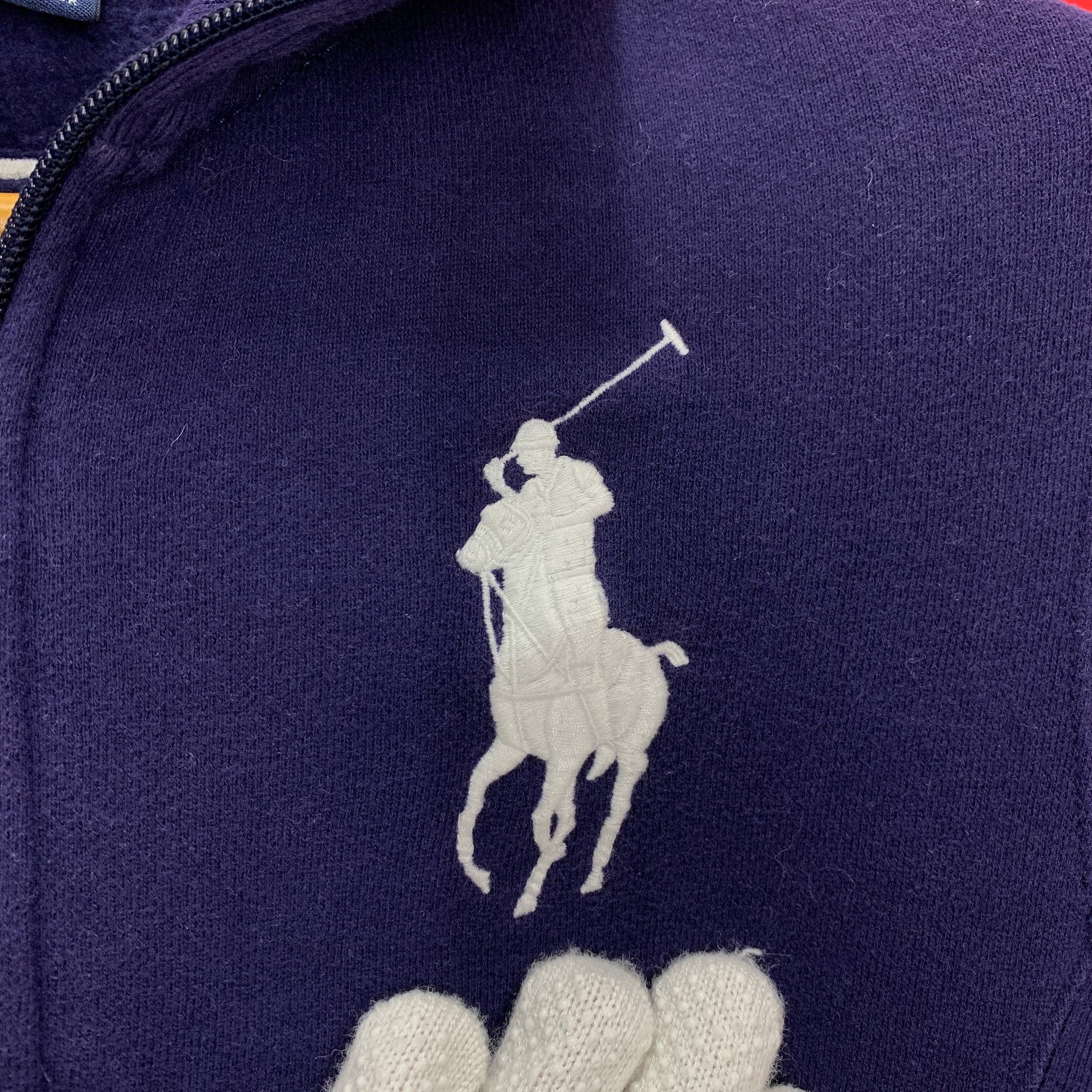 Ralph Lauren RALPH LAUREN SPORT Flip Collar Sweatshirt #2608/Z Size US XS / EU 42 / 0 - 2 Thumbnail