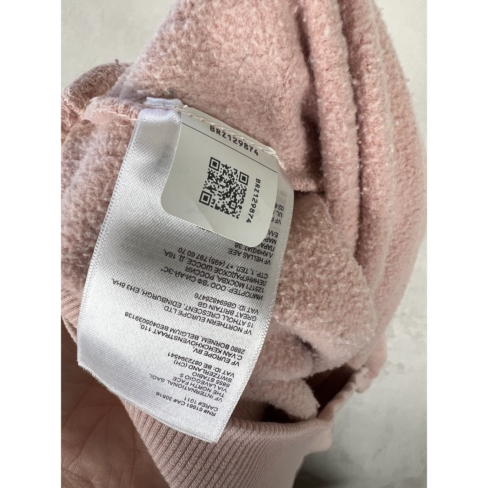 The North Face The North Face Garment Dye Pink Mock Neck Boxy Women's Sweat Size L / US 10 / IT 46 - 6 Thumbnail