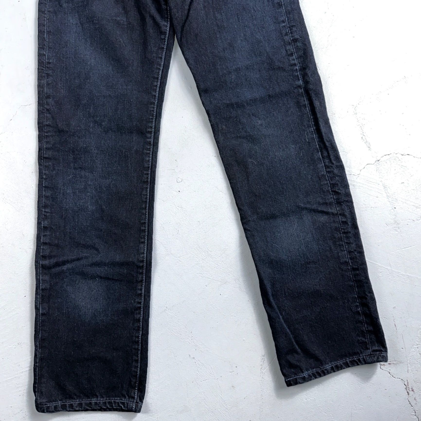 Levi's VINTAGE Levi's 501 Jeans 90s Mexico Straight Levi's 501 30x32 Dark Wash Blue Men Jeans 30 Regular 32 Inseam 90s Theme Vintage Size US 30 / EU 46 - 3 Thumbnail