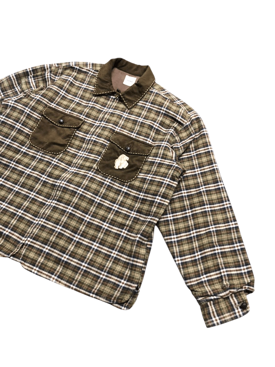 Karl Helmut Vintage Karl Helmut Plaid Zipper Jacket Size US M / EU 48-50 / 2 - 6 Thumbnail
