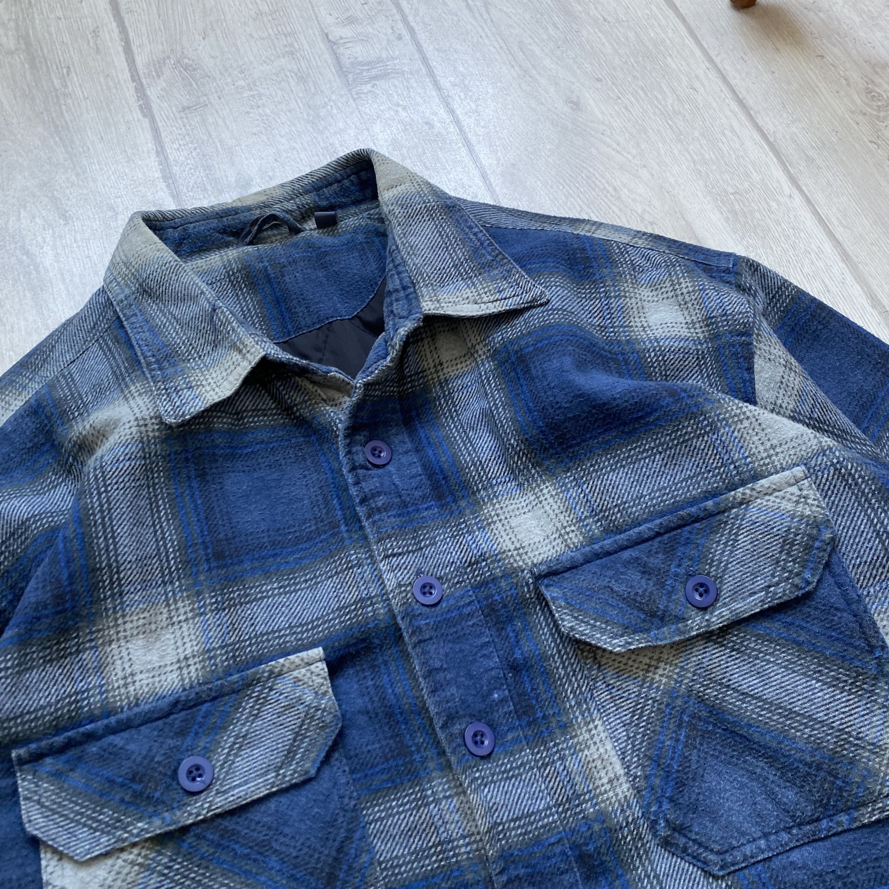 Carhartt Vintage Carhartt style Flannel Quilted Work jacket Overshirt Size US L / EU 52-54 / 3 - 5 Thumbnail