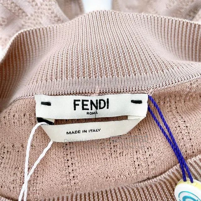 Fendi Fendi Monogrammed Printed Knit Top Size XS / US 0-2 / IT 36-38 - 5 Thumbnail