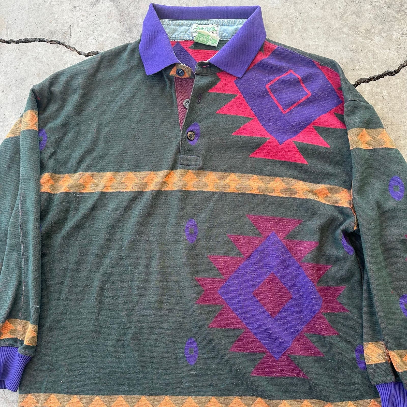 Other Vintage Ash creek Aztec polo Size US L / EU 52-54 / 3 - 3 Thumbnail