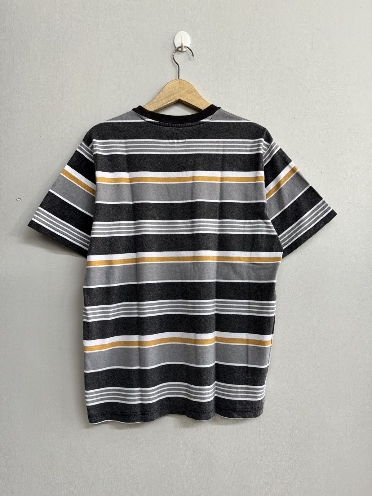 Supreme SUPREME STRIPE MOTIF T SHIRT Size US M / EU 48-50 / 2 - 4 Thumbnail