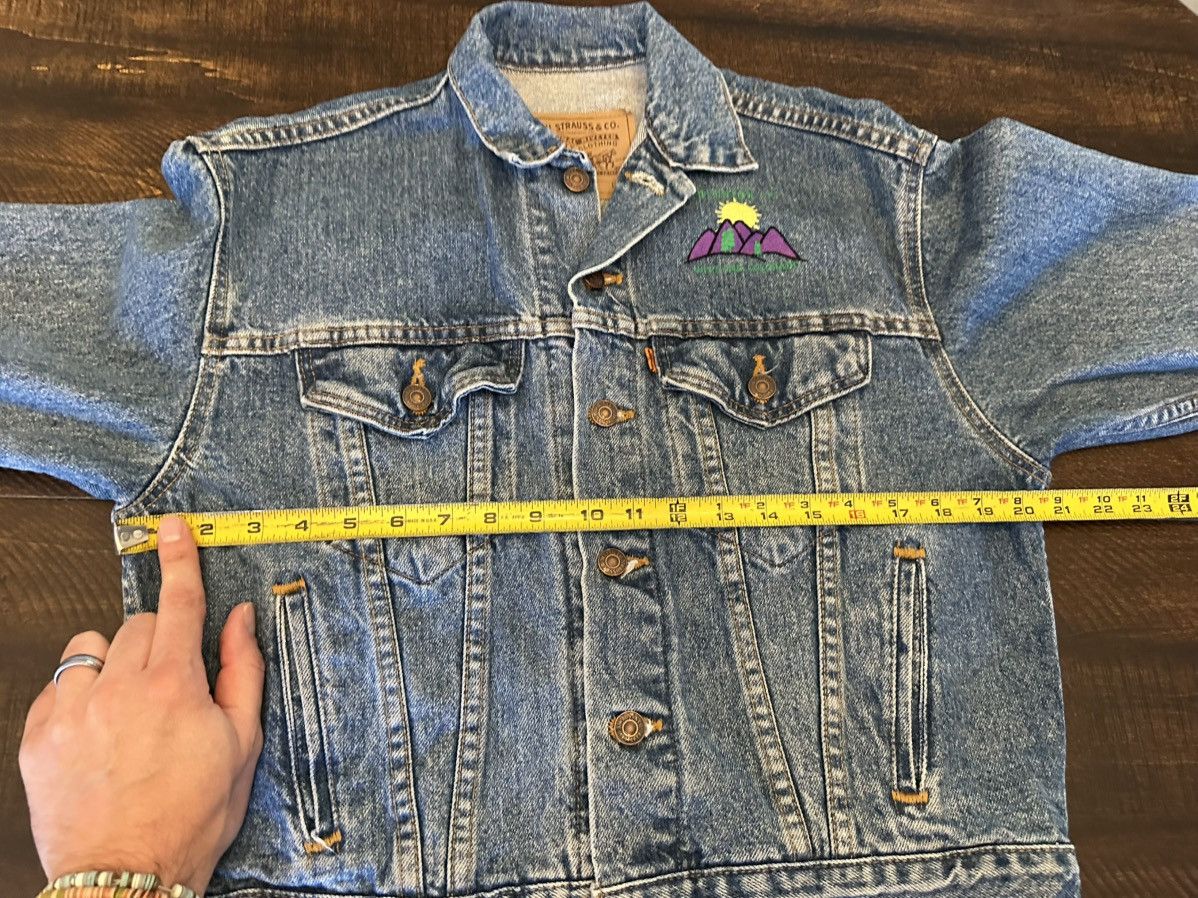 Levi's VTG Levi's Denim Trucker Women’s Medium-USA 90s Jean Jacket Size M / US 6-8 / IT 42-44 - 6 Thumbnail