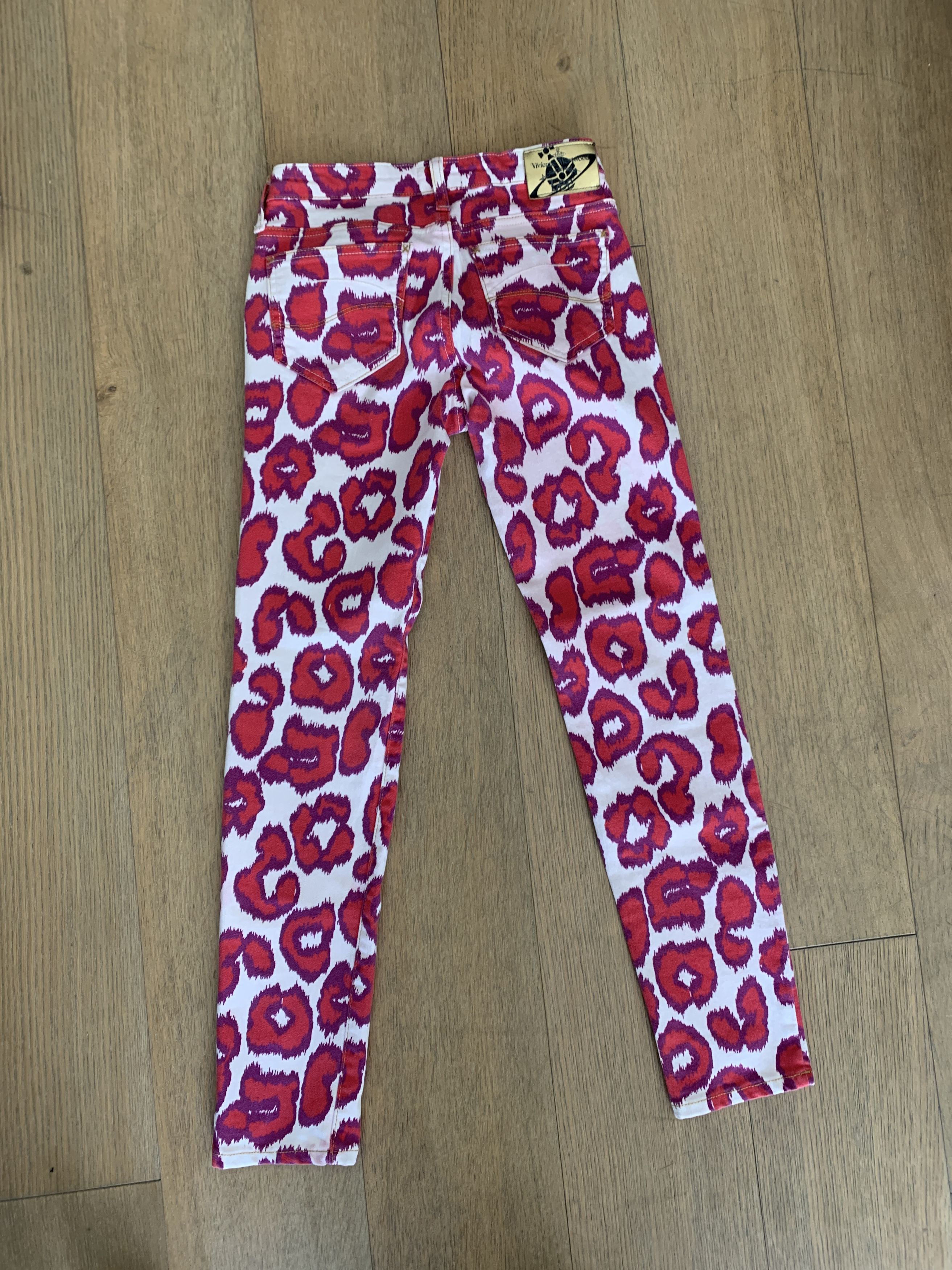 Lee × Vivienne Westwood Brand New Vintage LIPS Skinny Jeans Lee Collab Size 25" / US 0 / IT 36 - 3 Thumbnail