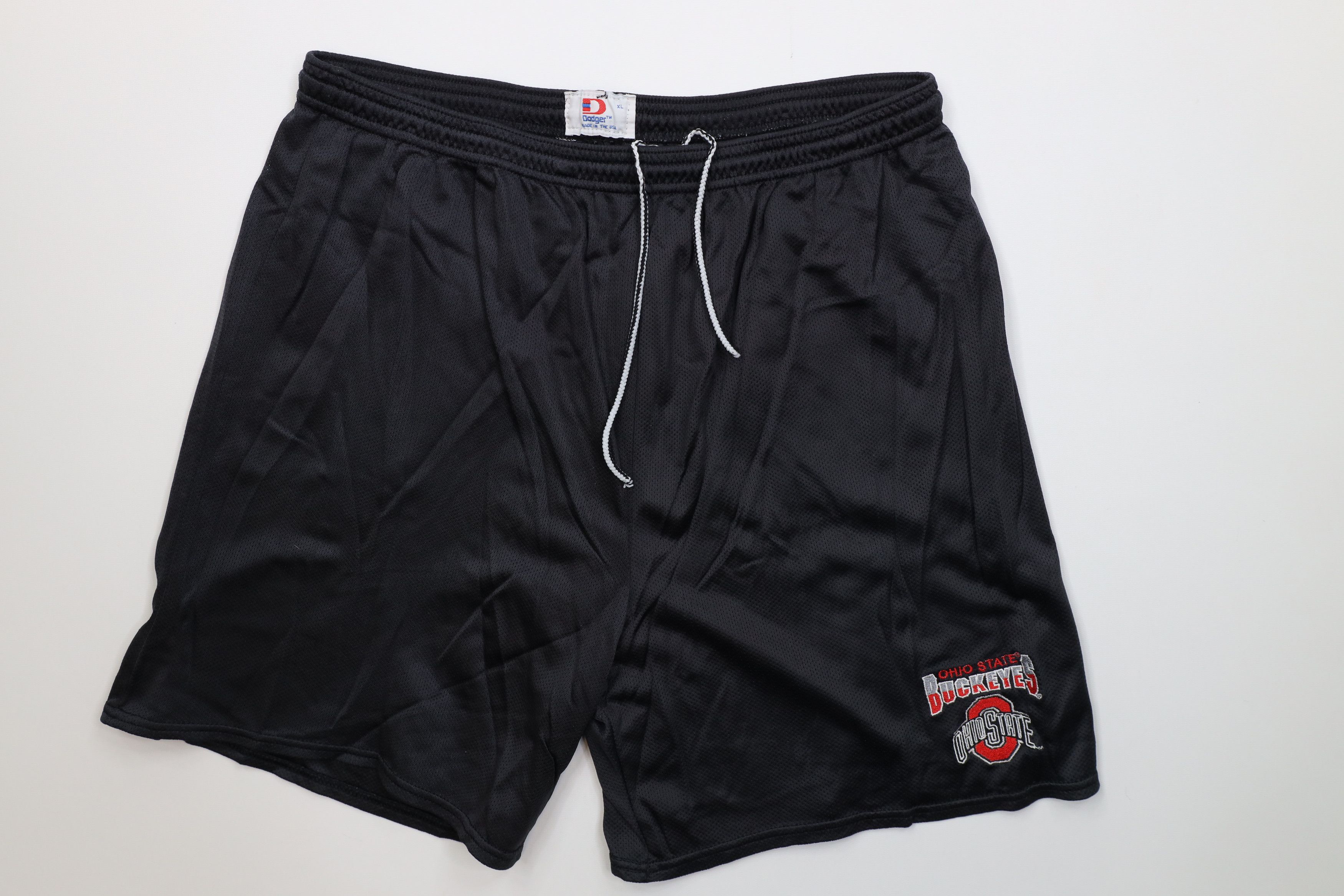Vintage Vintage 90s Ohio State University Above Knee Shorts Nylon Size US 36 / EU 52 - 1 Thumbnail