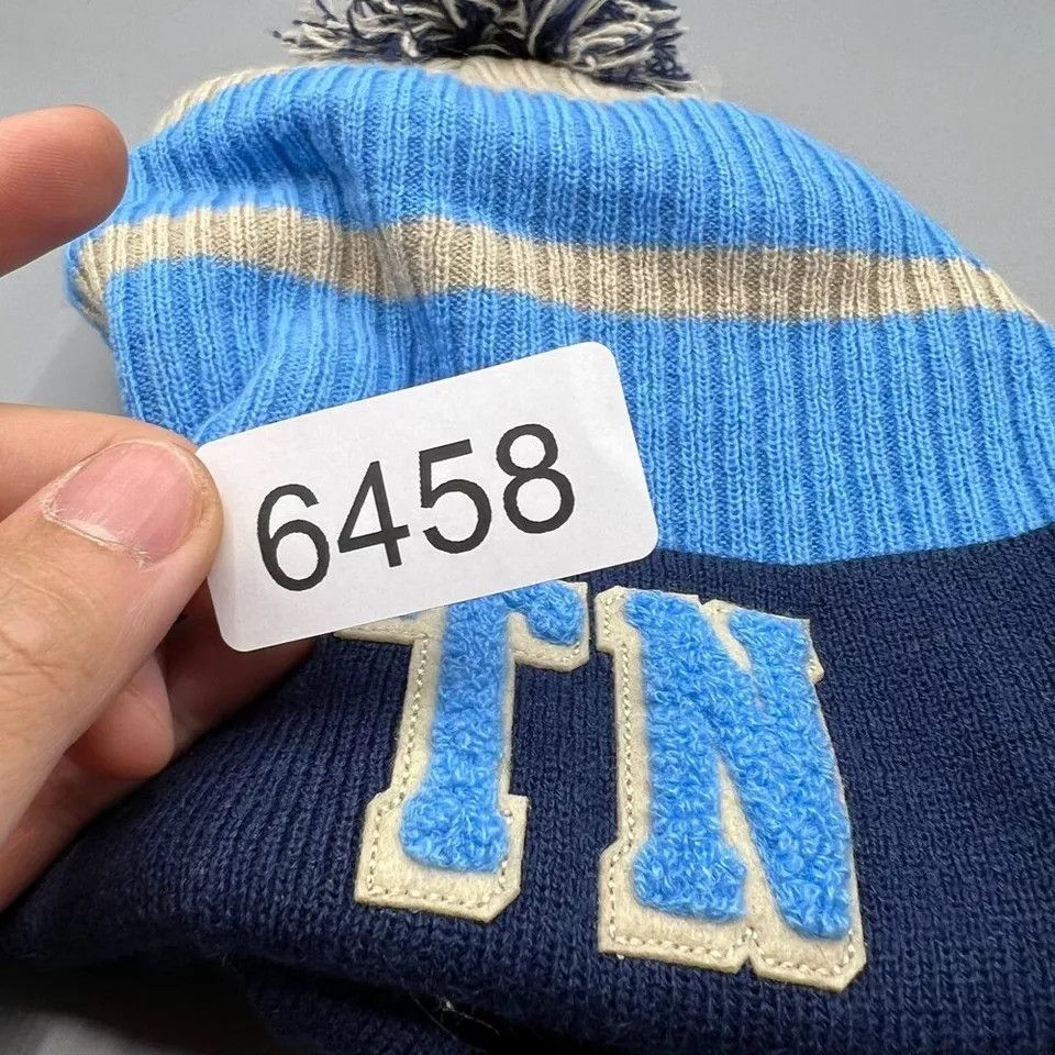Other Tennessee Titans Hat Men Fanatics Cuffed Beanie Pom Pom Cap Size ONE SIZE - 4 Thumbnail