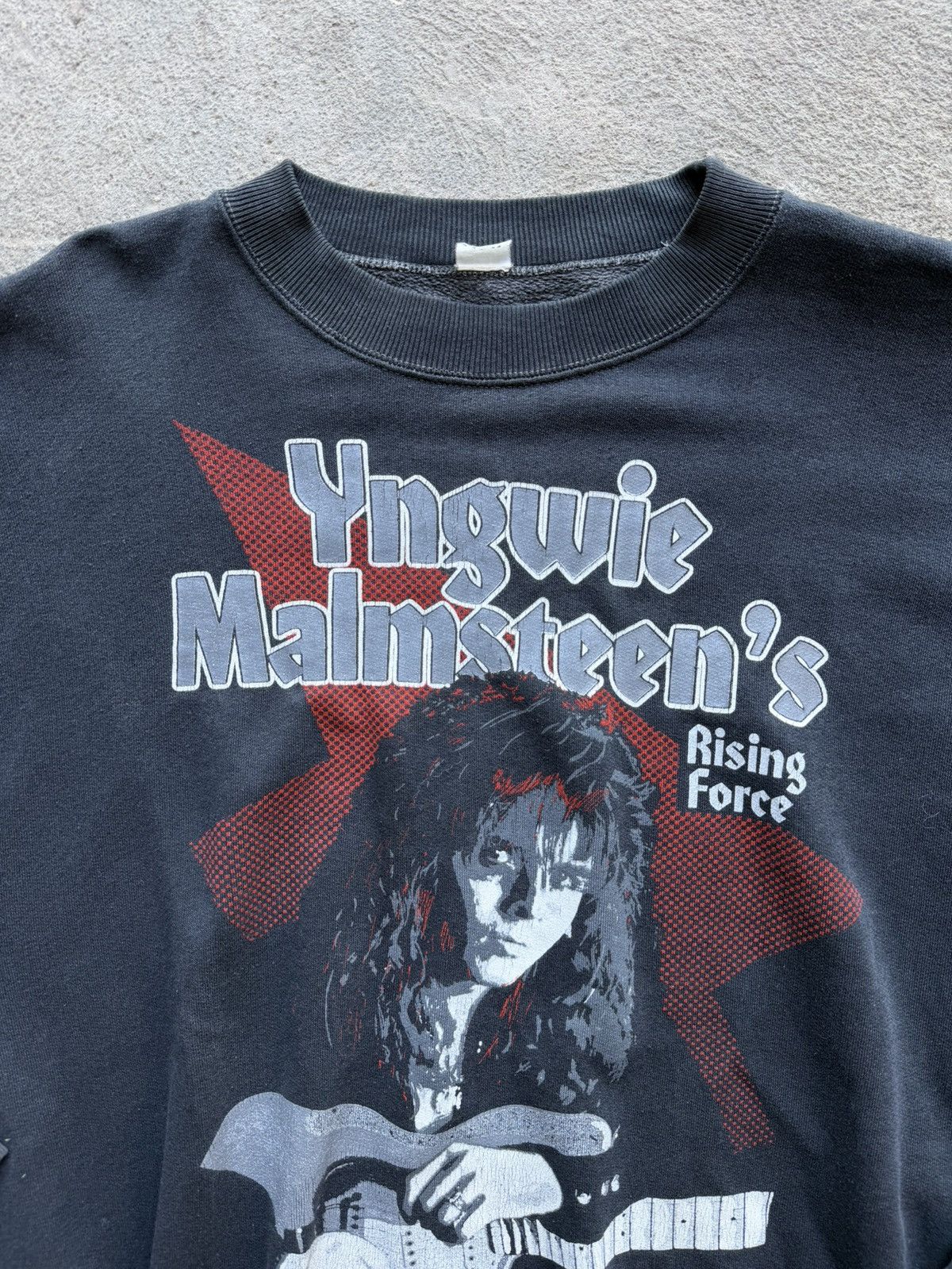 Band Tees Yngwie Malmsteen Rising Force Vintage 80s | Size XL Size US XL / EU 56 / 4 - 2 Thumbnail